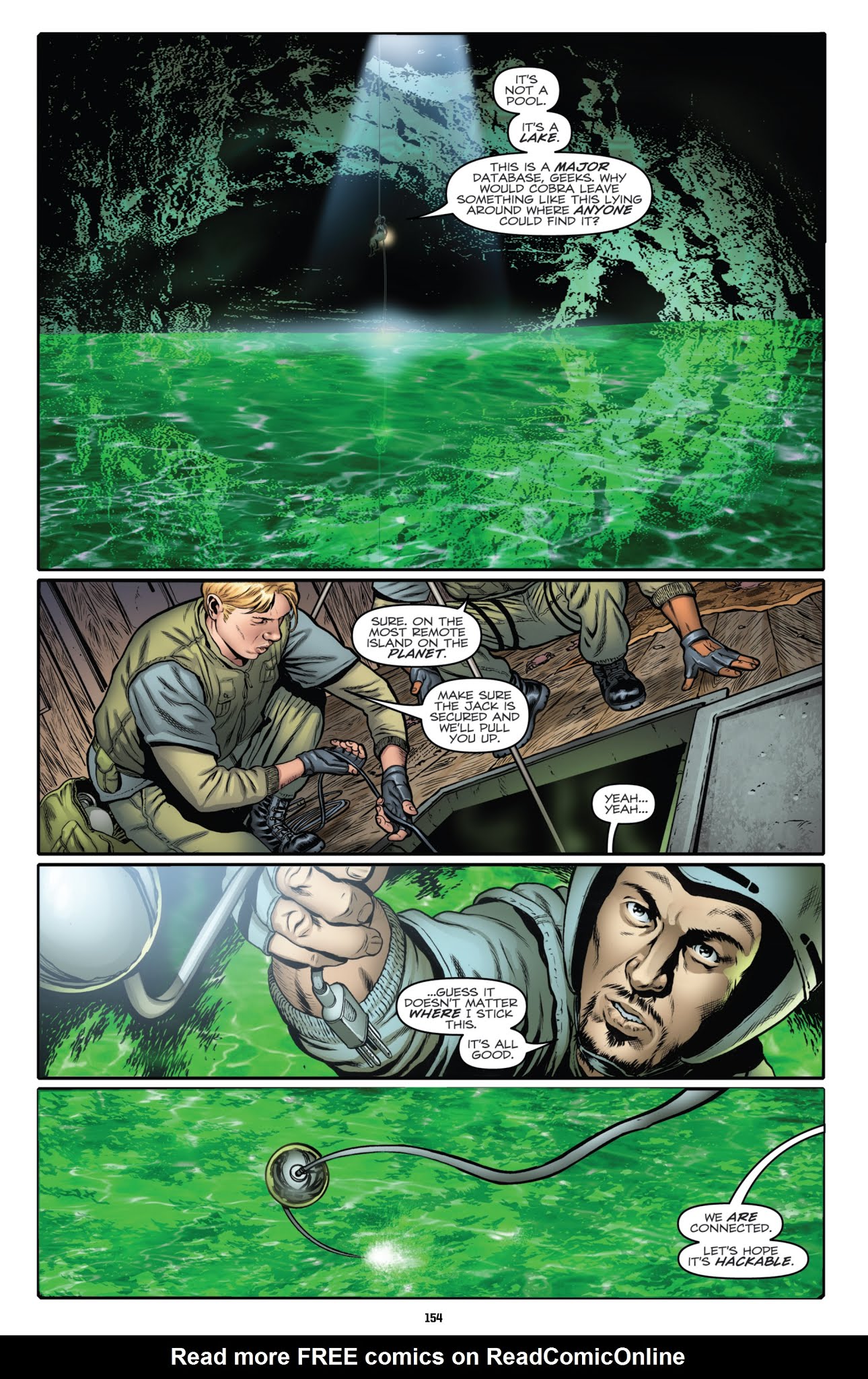 Read online G.I. Joe: The IDW Collection comic -  Issue # TPB 4 - 154