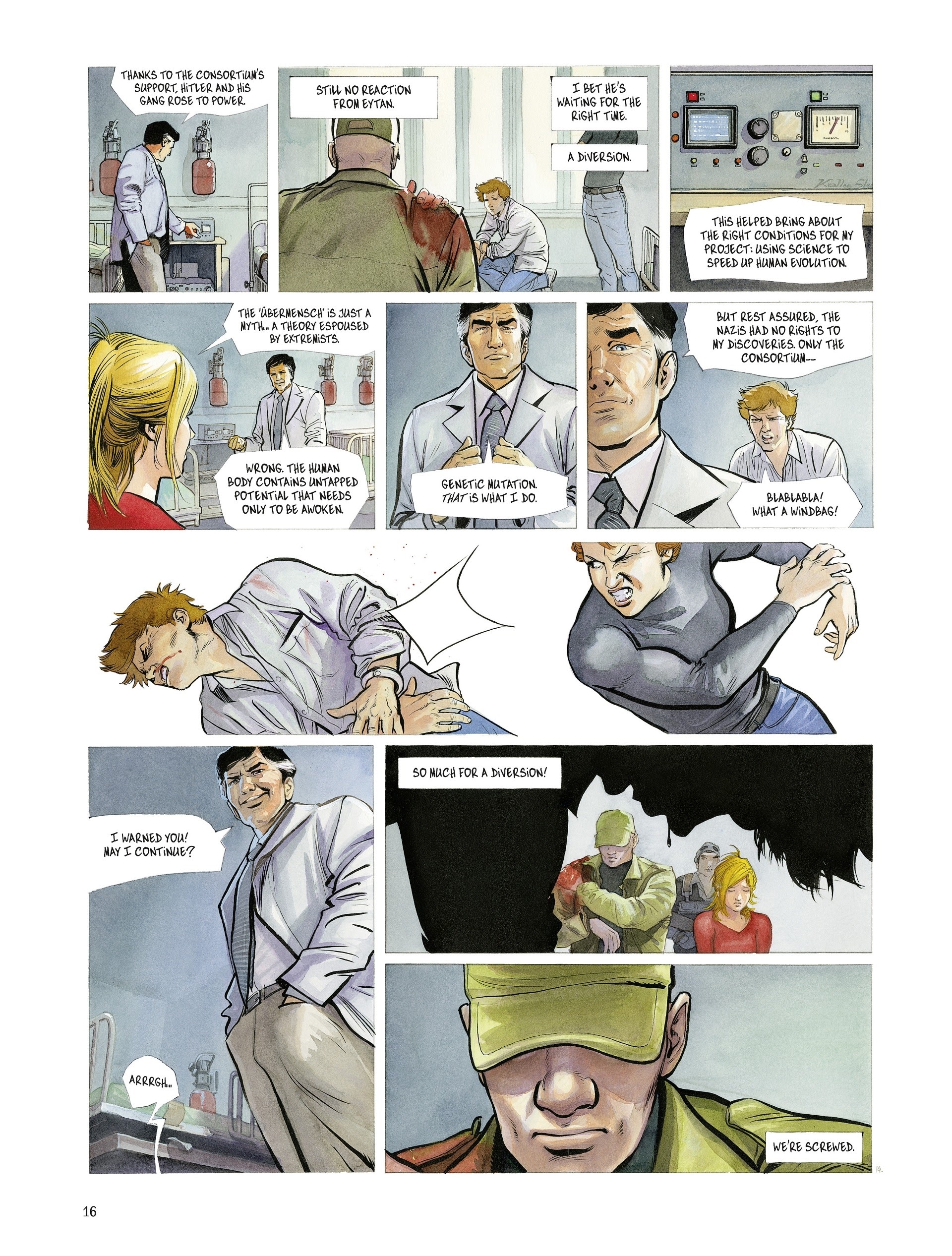 Read online The Bleiberg Project comic -  Issue #3 - 18