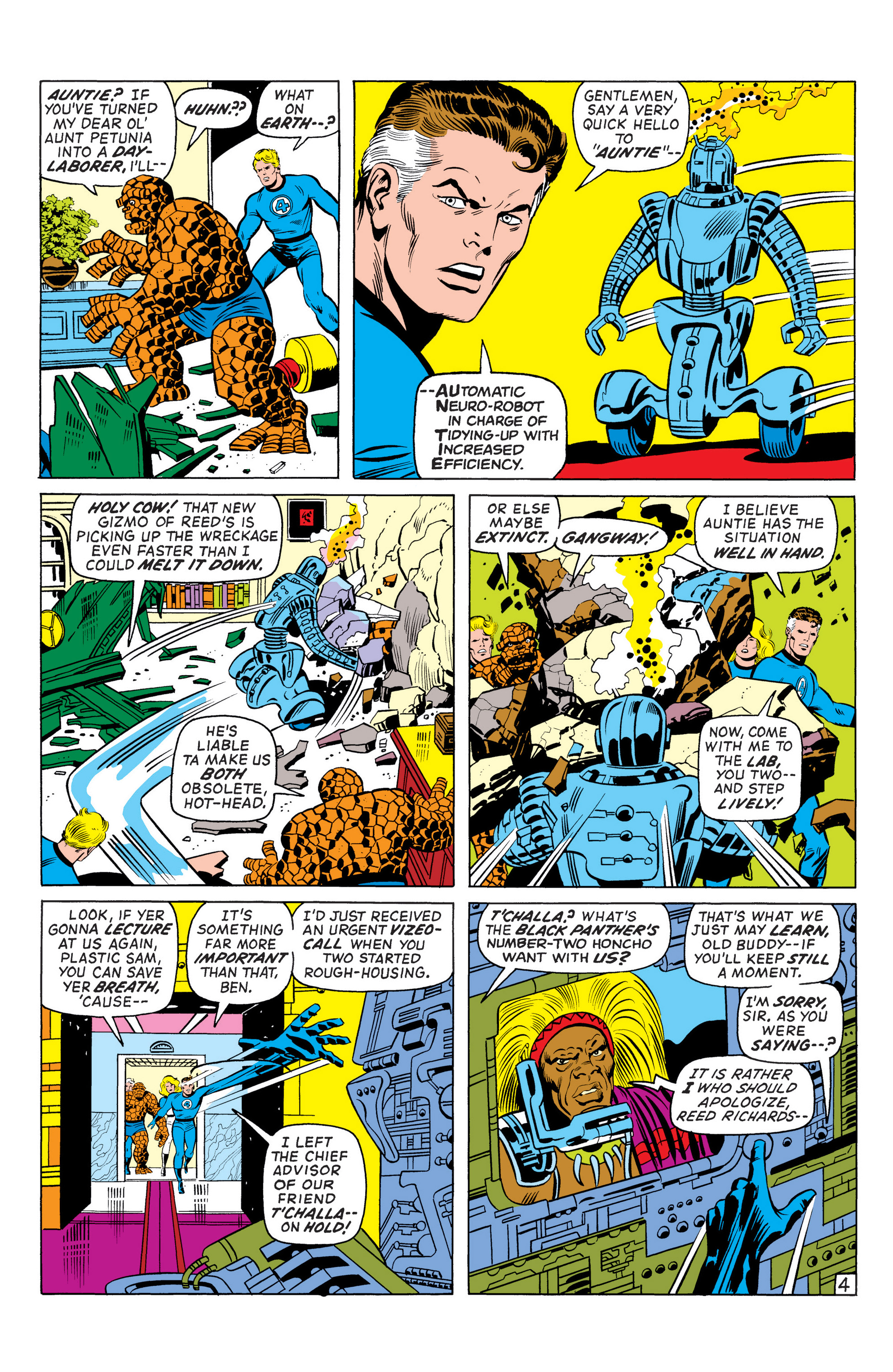Read online Marvel Masterworks: The Fantastic Four comic -  Issue # TPB 12 (Part 1) - 56