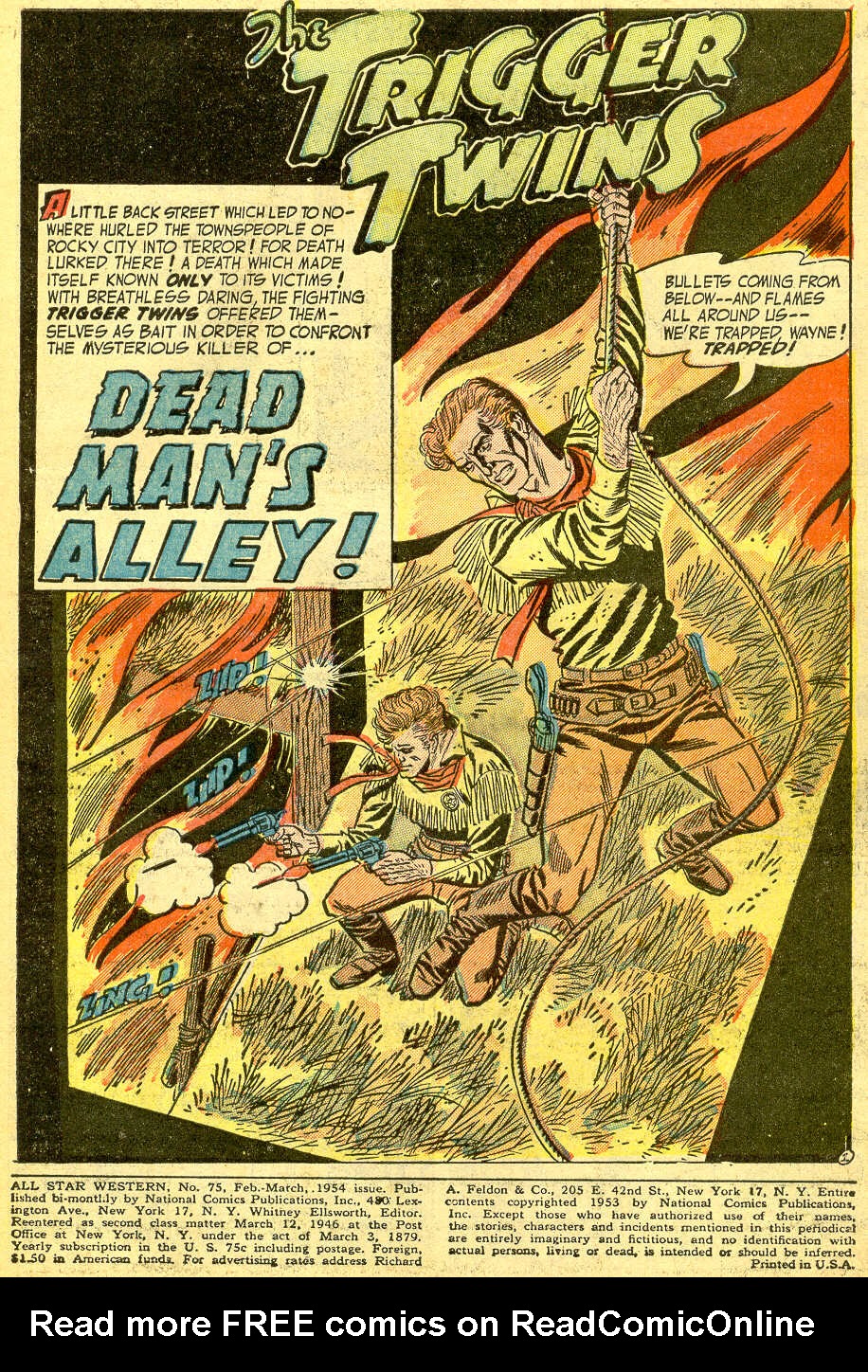 Read online All-Star Western (1951) comic -  Issue #75 - 3