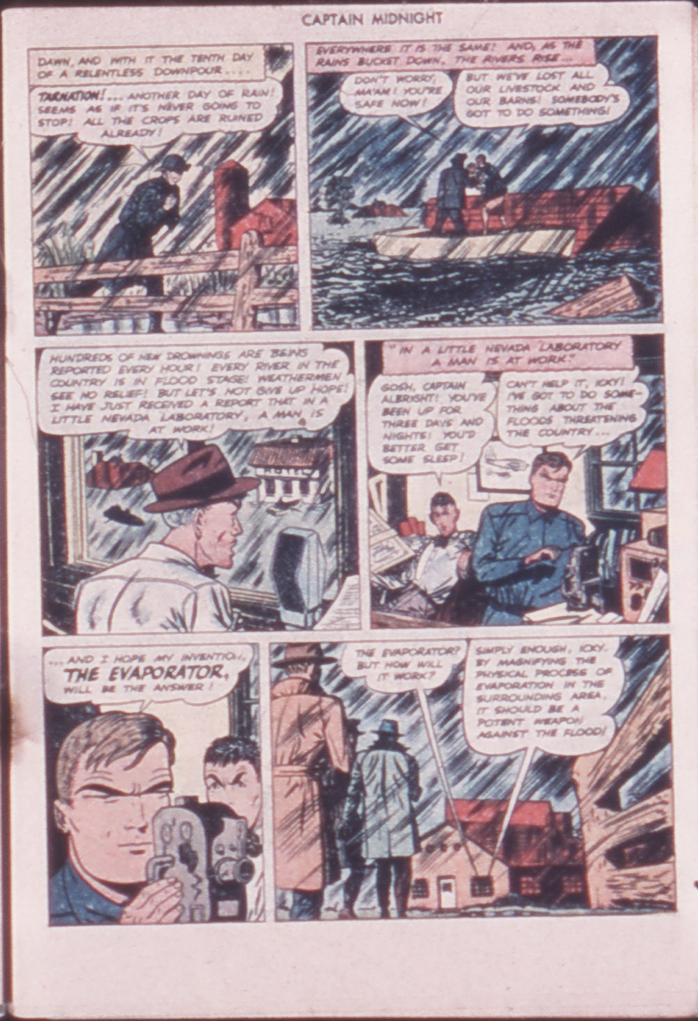 Read online Captain Midnight (1942) comic -  Issue #52 - 5