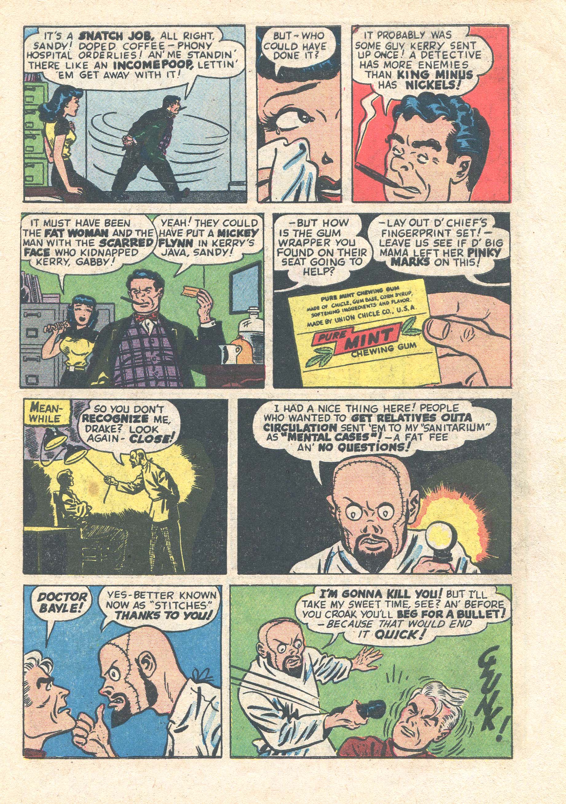 Read online Kerry Drake Detective Cases comic -  Issue #6 - 9