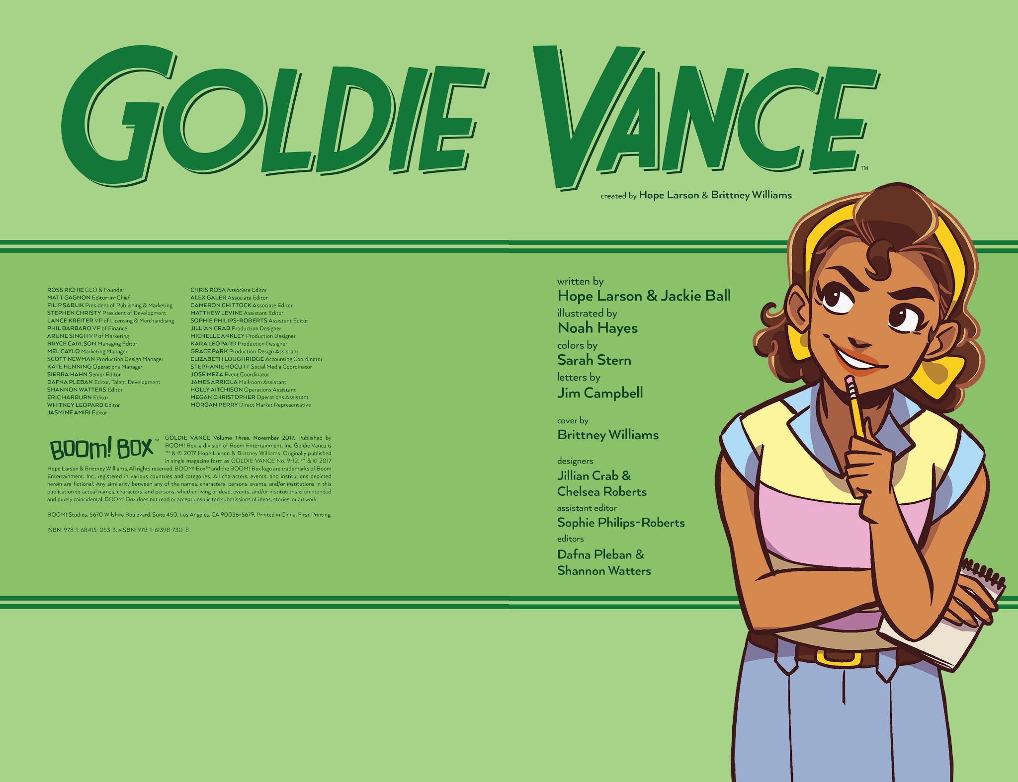 Read online Goldie Vance comic -  Issue # _TPB 3 - 3