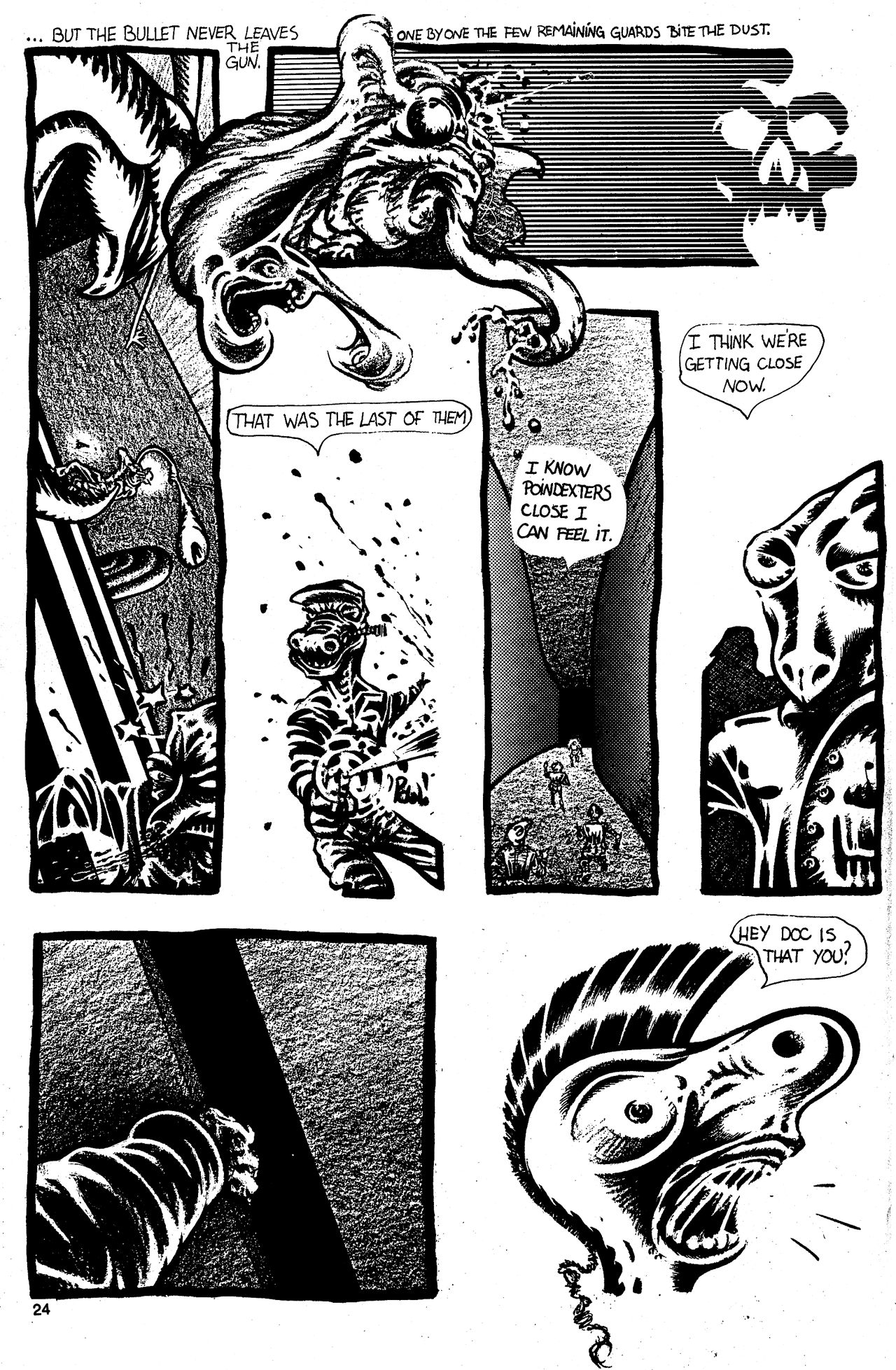 Read online Cold-Blooded Chameleon Commandos comic -  Issue #3 - 24