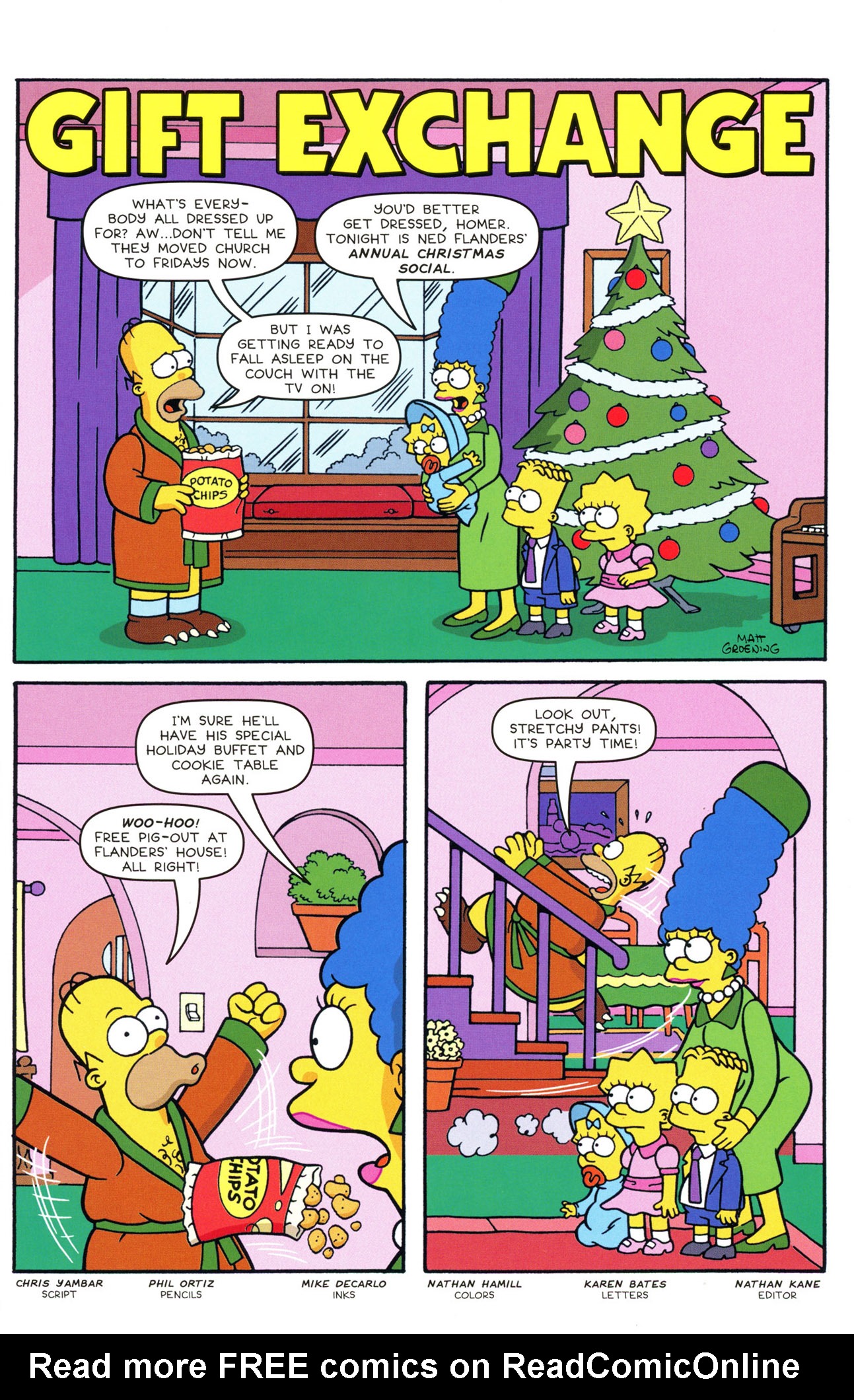 Read online The Simpsons Winter Wingding comic -  Issue #7 - 13