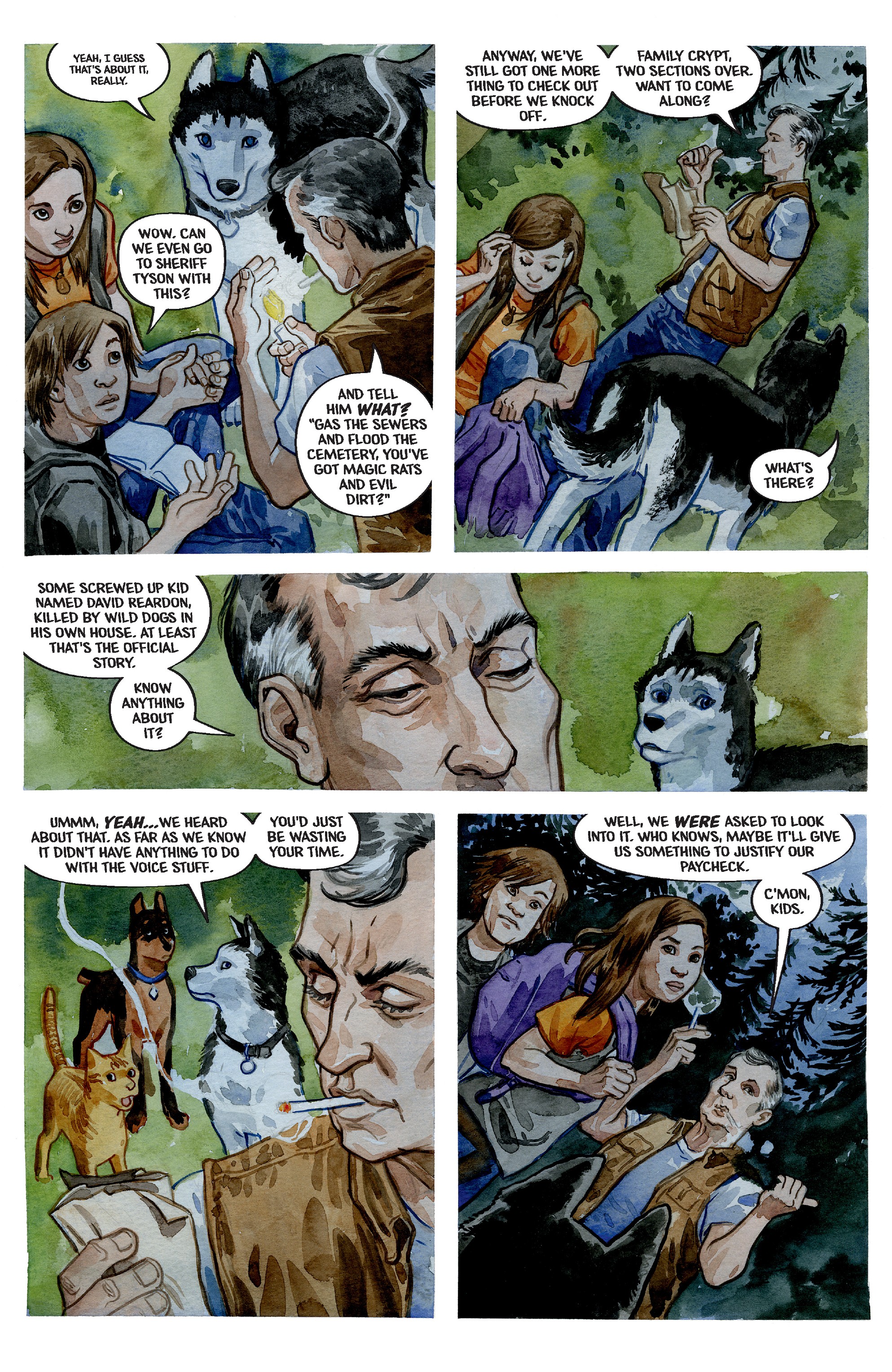 Read online Beasts of Burden: The Presence of Others comic -  Issue #1 - 10