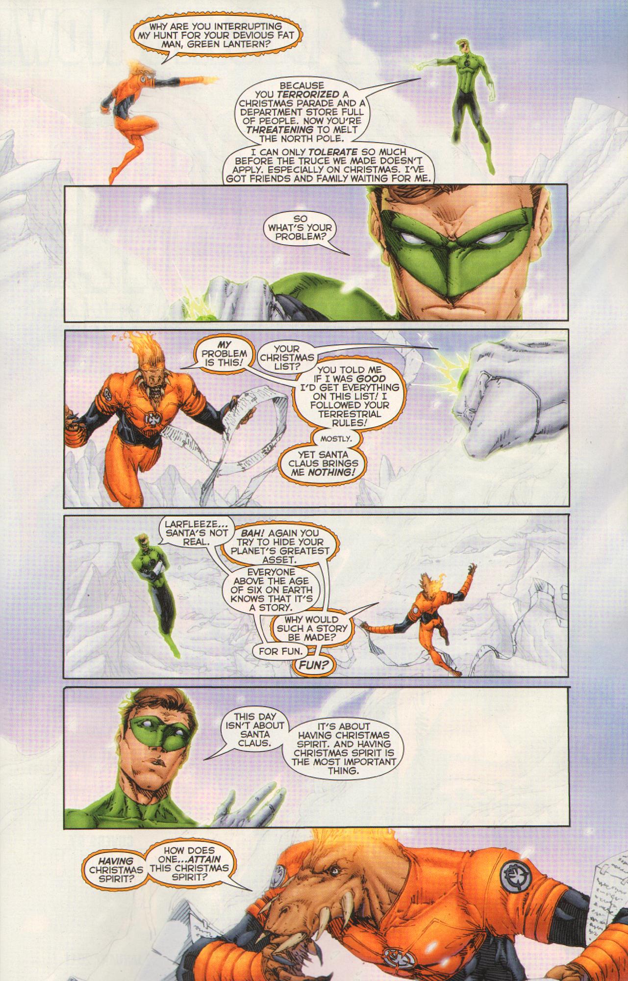 Read online Green Lantern: Larfleeze Christmas Special comic -  Issue # Full - 22