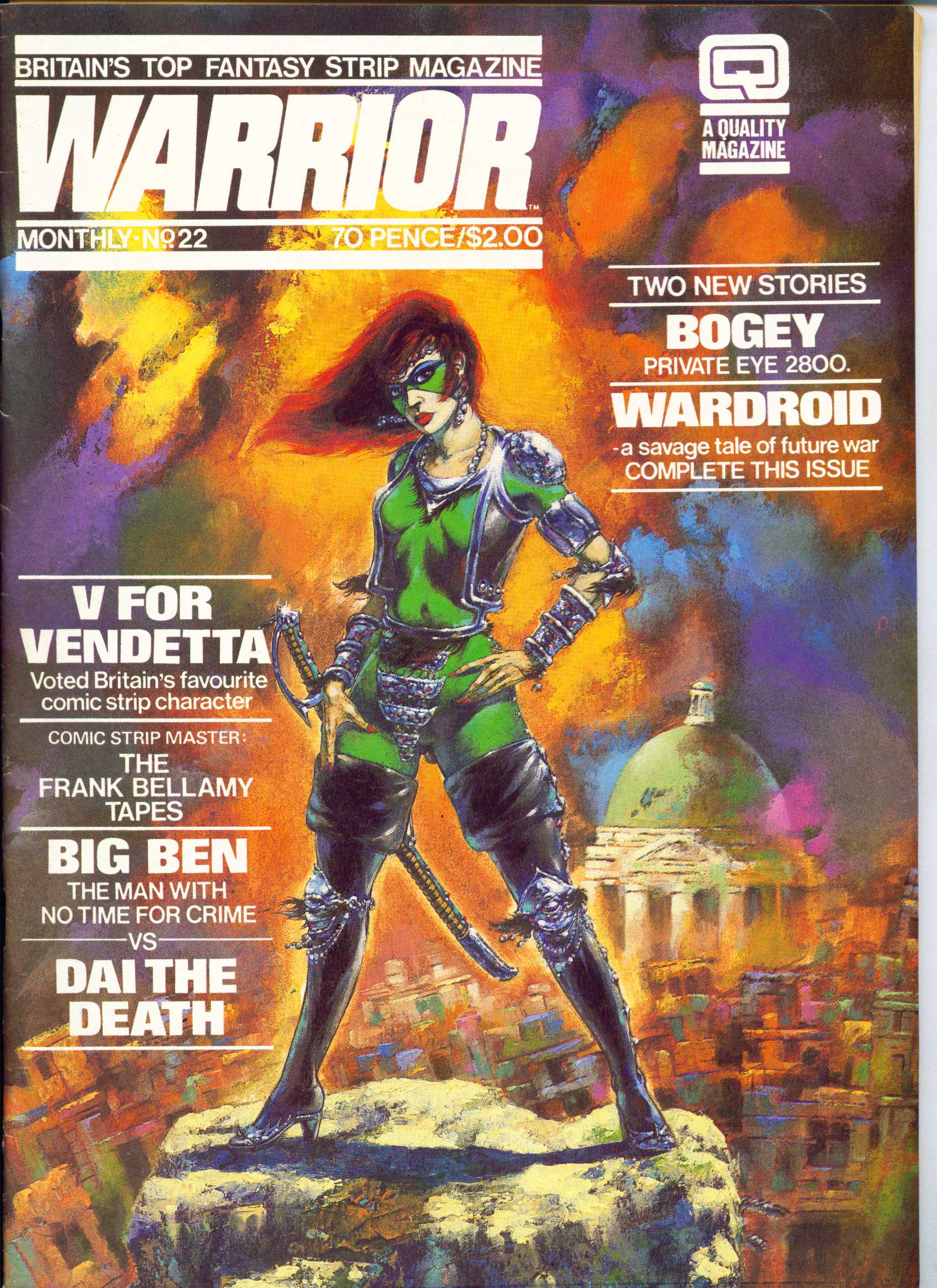 Read online Warrior comic -  Issue #22 - 1