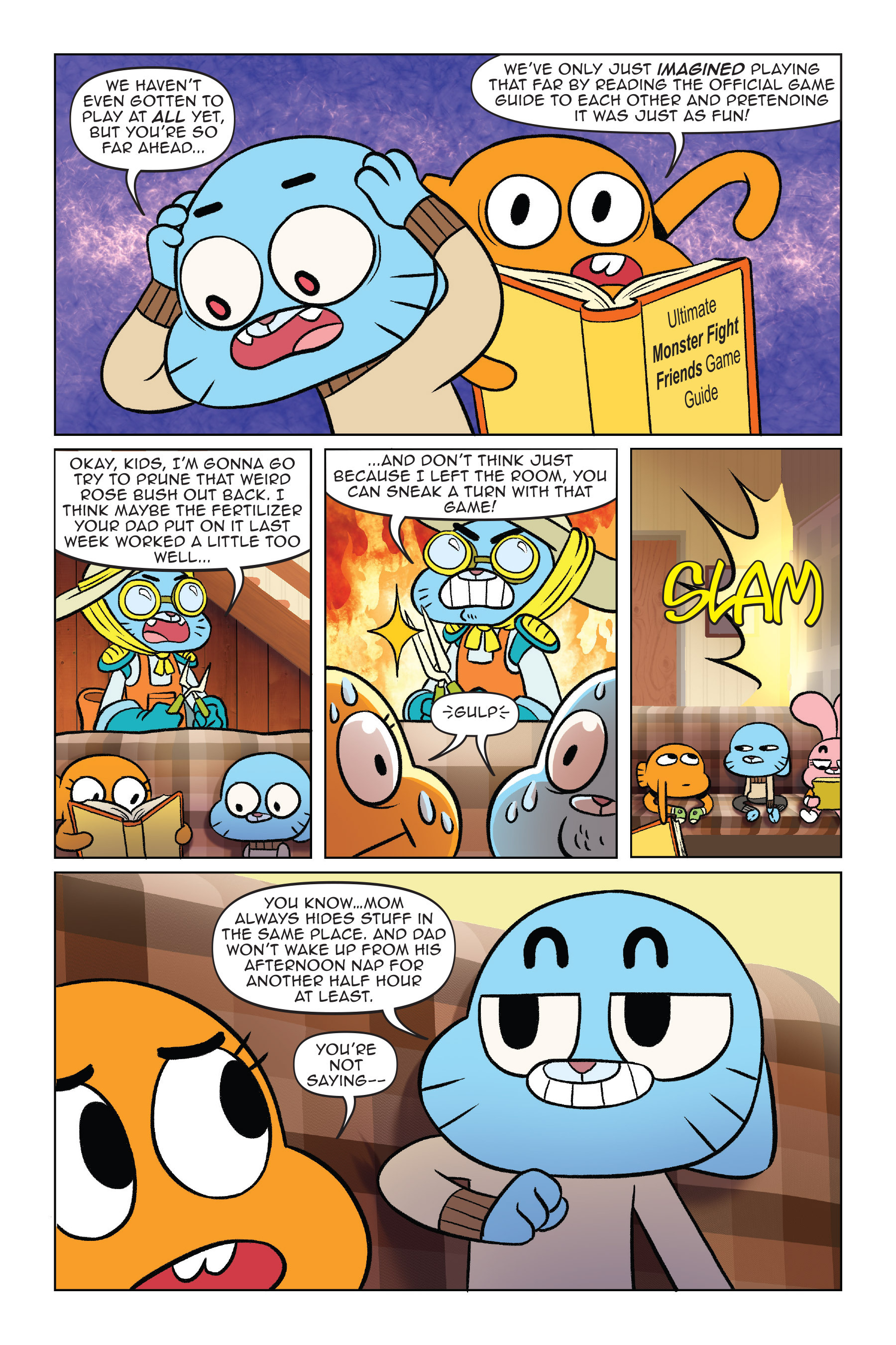 Read online The Amazing World of Gumball: Cheat Code comic -  Issue # Full - 9
