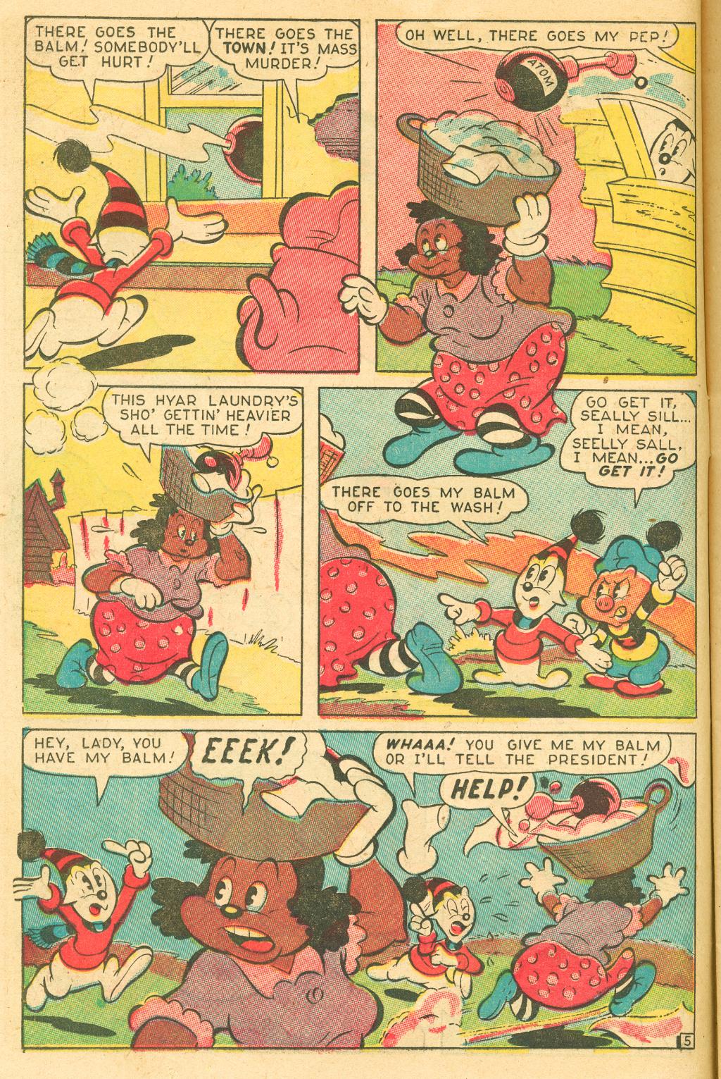Read online Ziggy Pig-Silly Seal Comics (1944) comic -  Issue #6 - 18