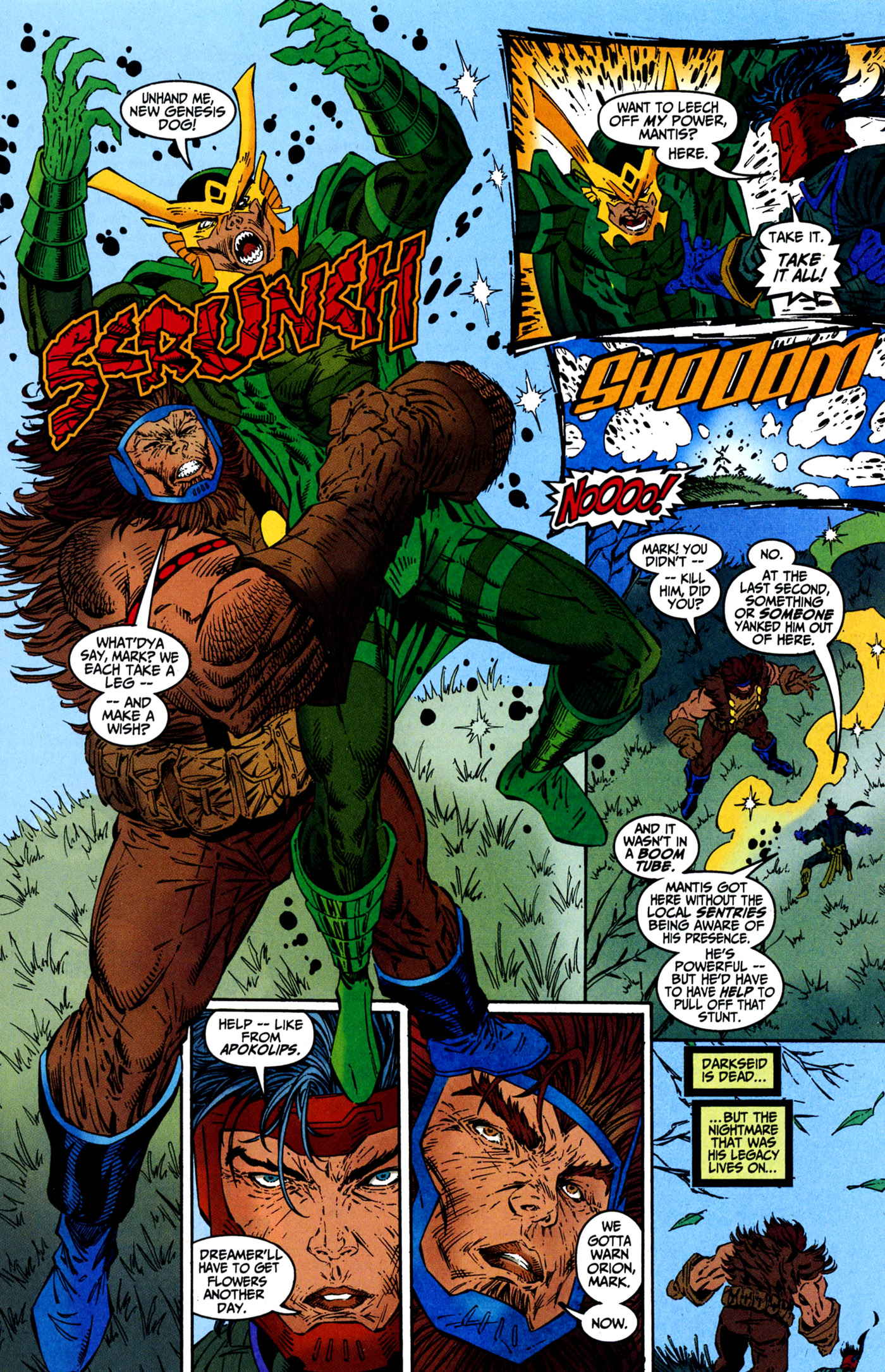 Read online Orion comic -  Issue #8 - 21