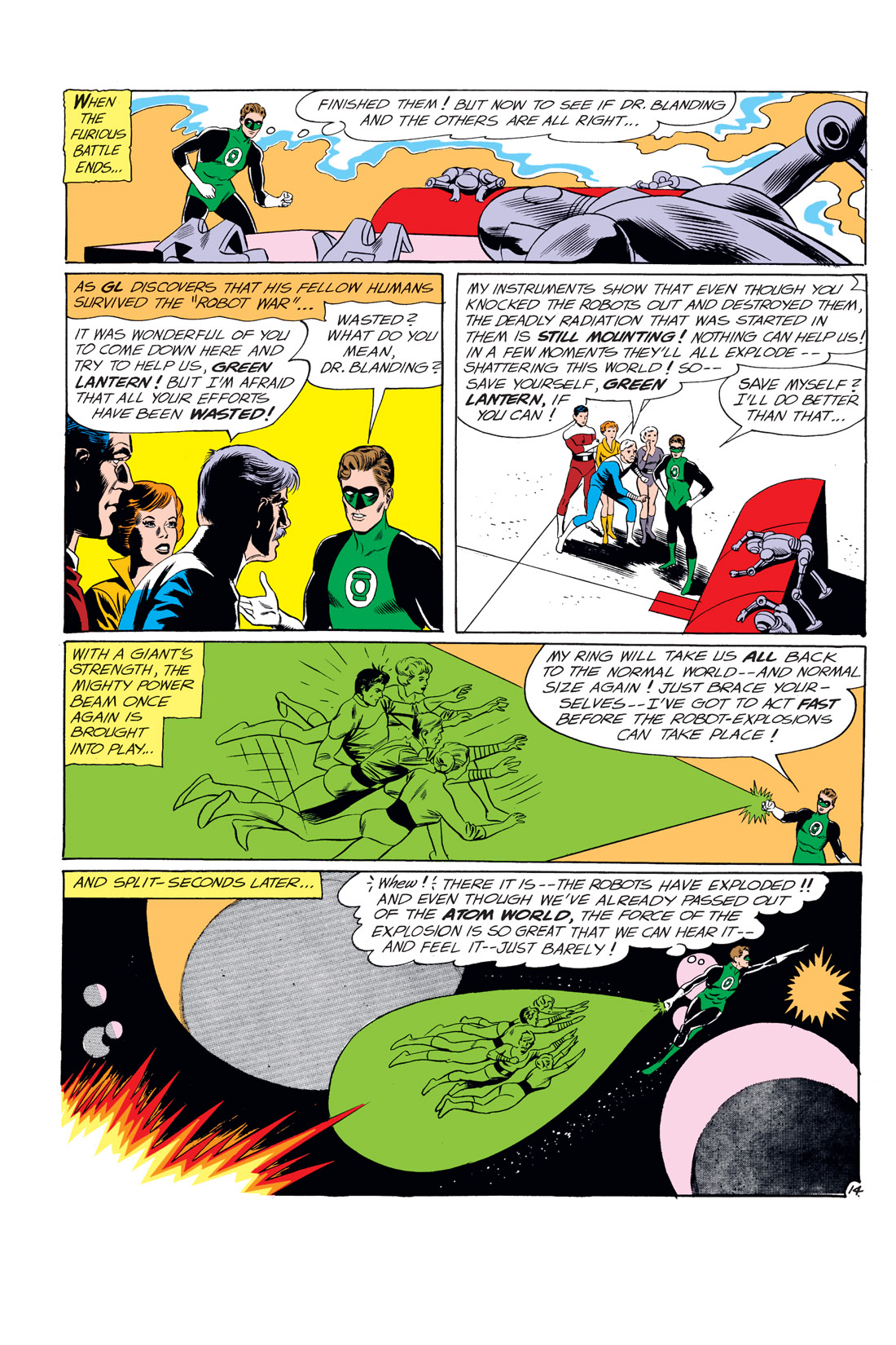 Read online Green Lantern (1960) comic -  Issue #10 - 15