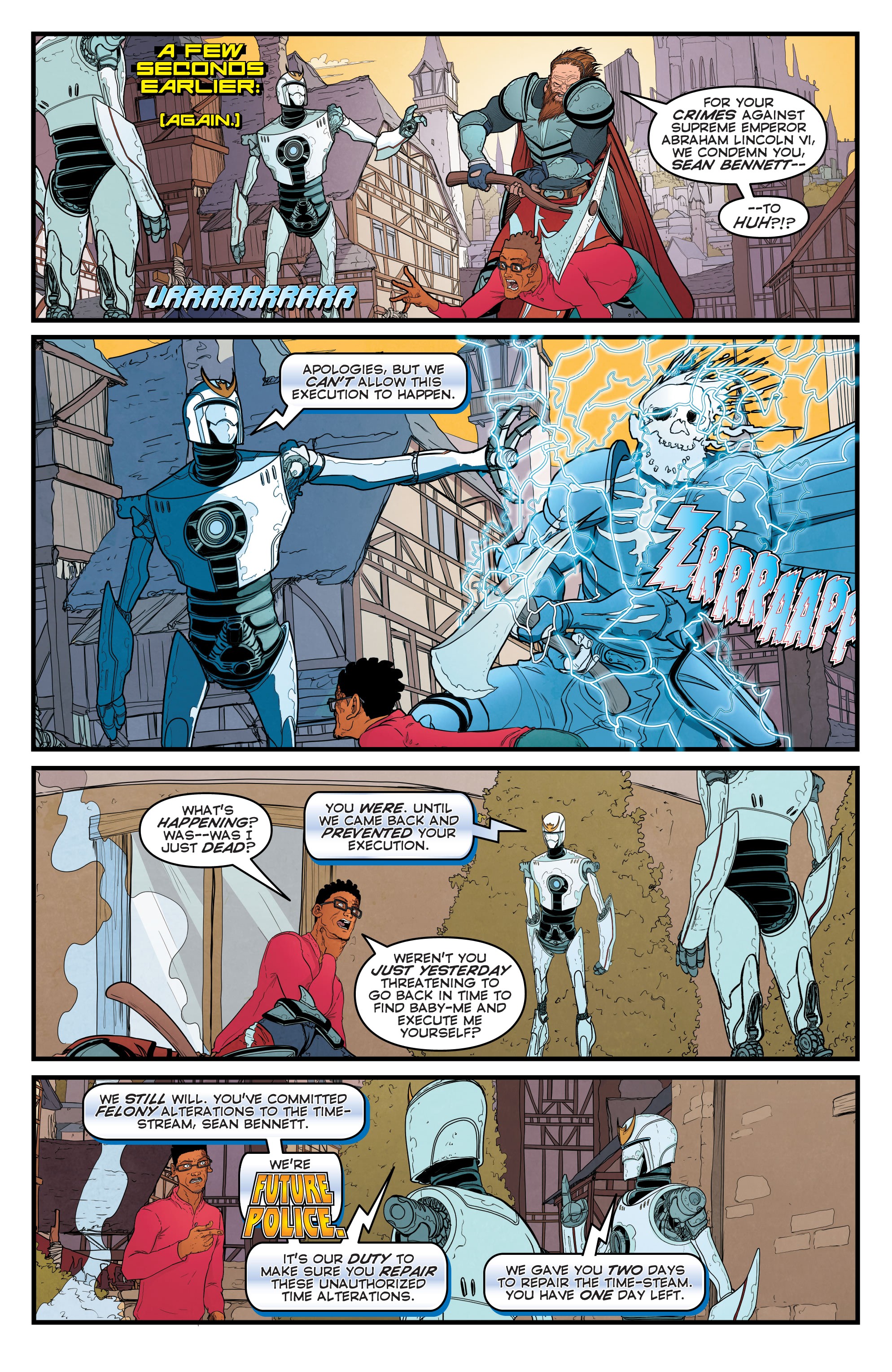 Read online The Man Who Effed Up Time comic -  Issue #3 - 10