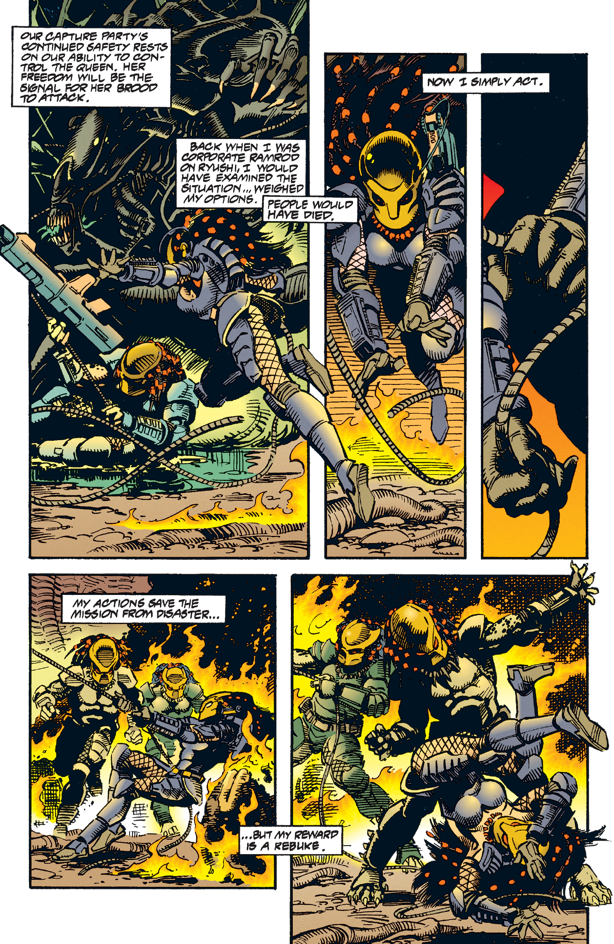 Read online Aliens vs. Predator: The Essential Comics comic -  Issue # TPB 1 (Part 2) - 73