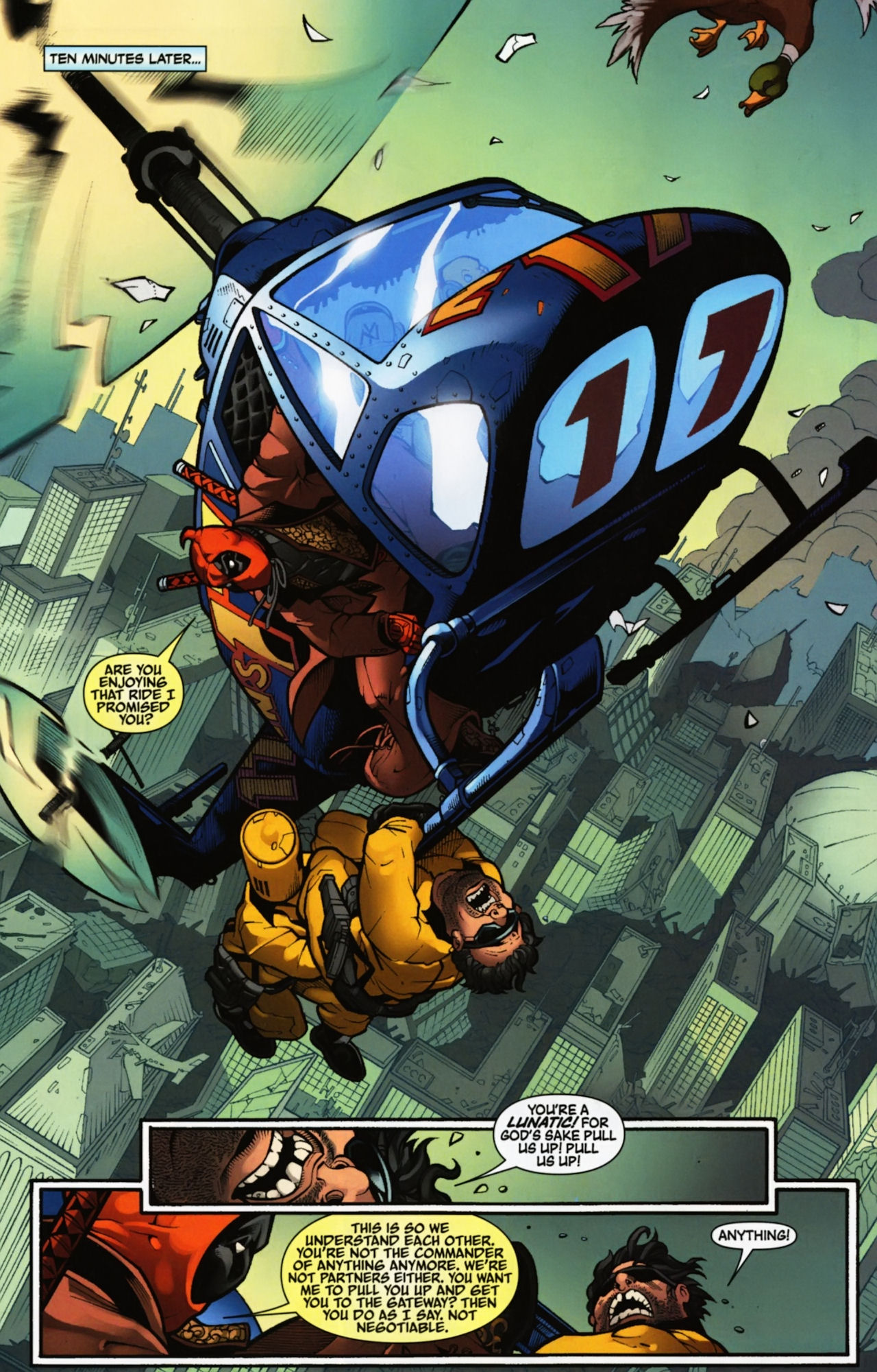 Read online Deadpool: Merc With a Mouth comic -  Issue #12 - 17