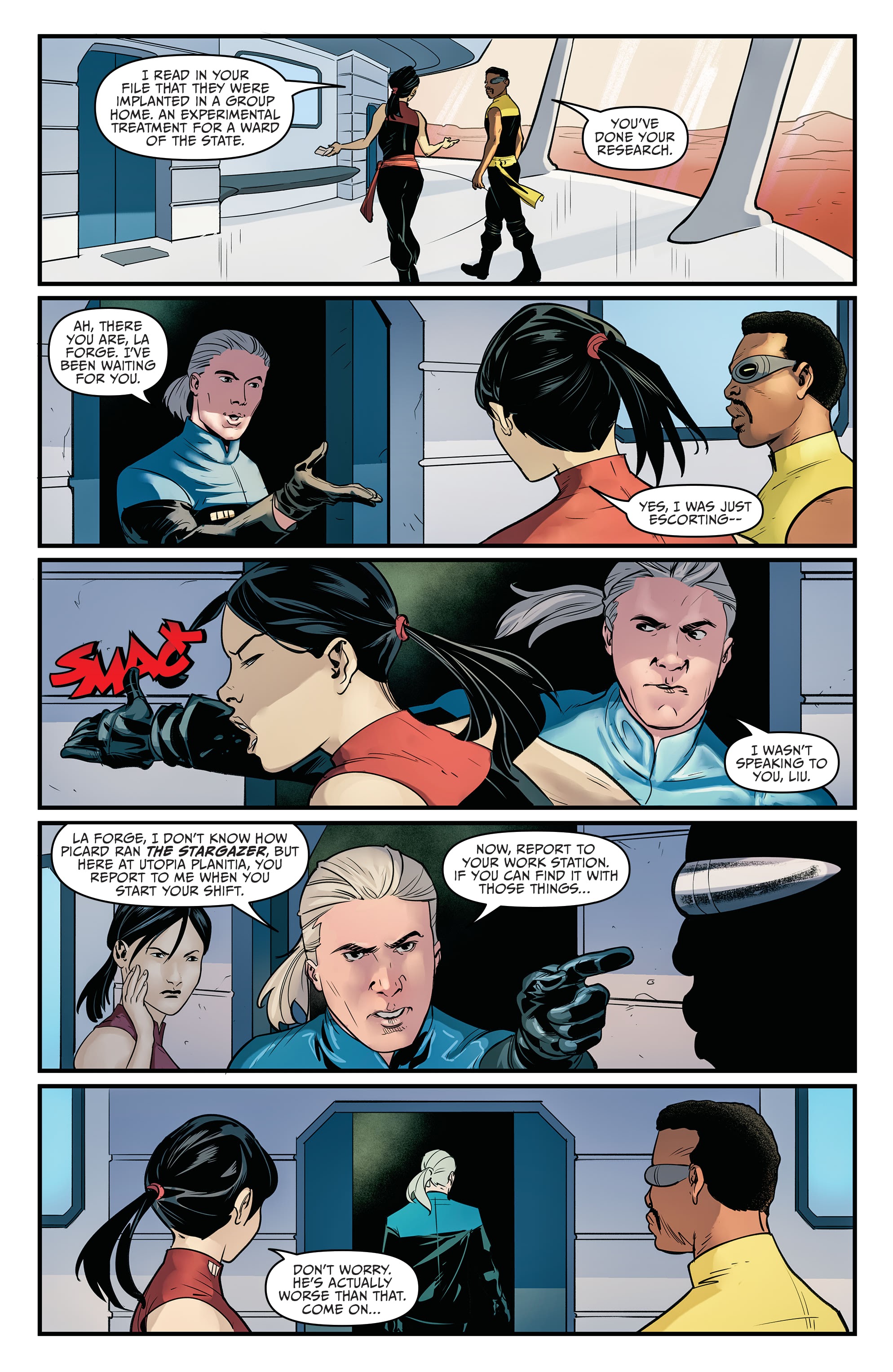 Read online Star Trek: The Mirror War - Captain LaForge comic -  Issue #1 - 12