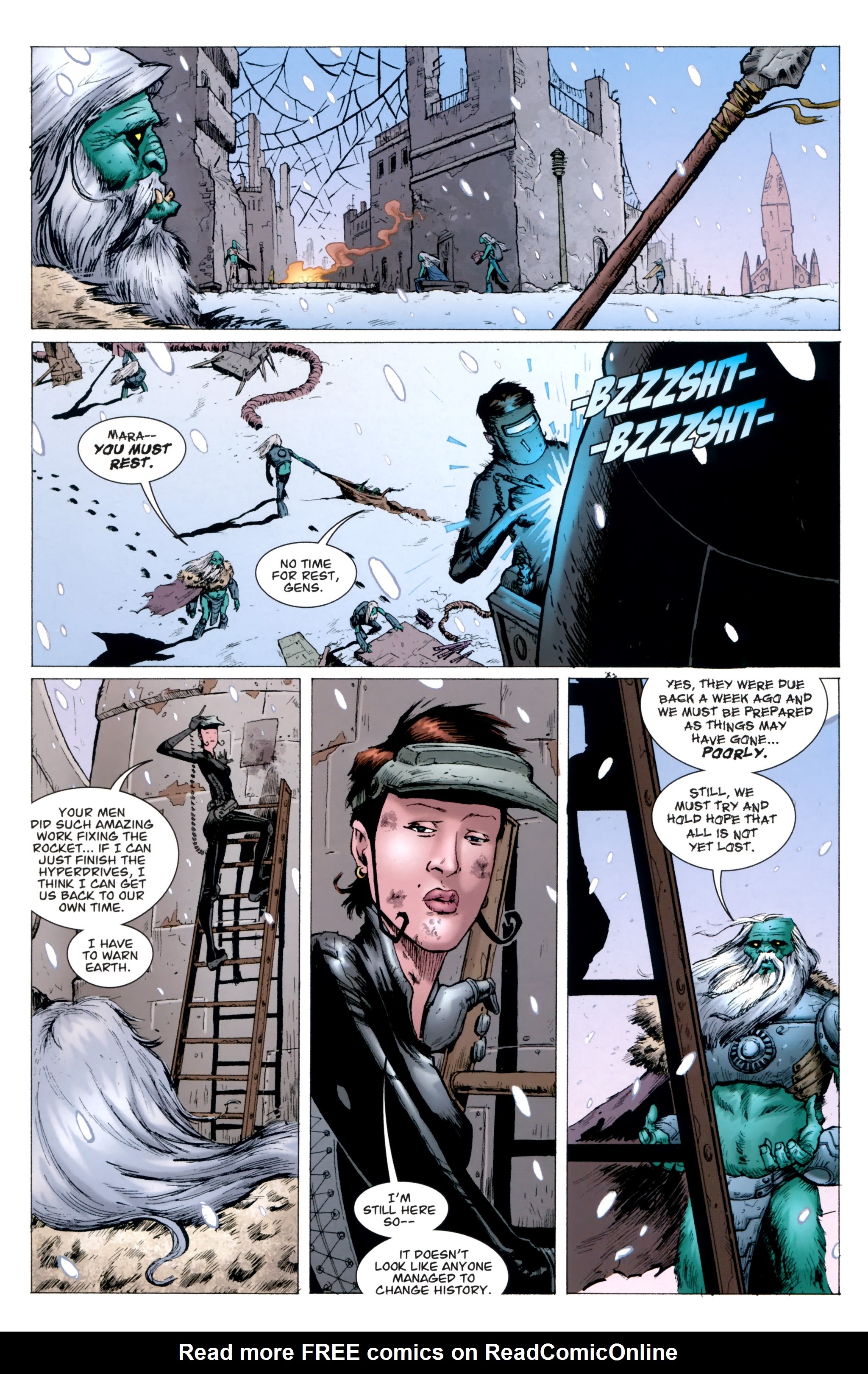 Read online Fear Agent comic -  Issue #5 - 11