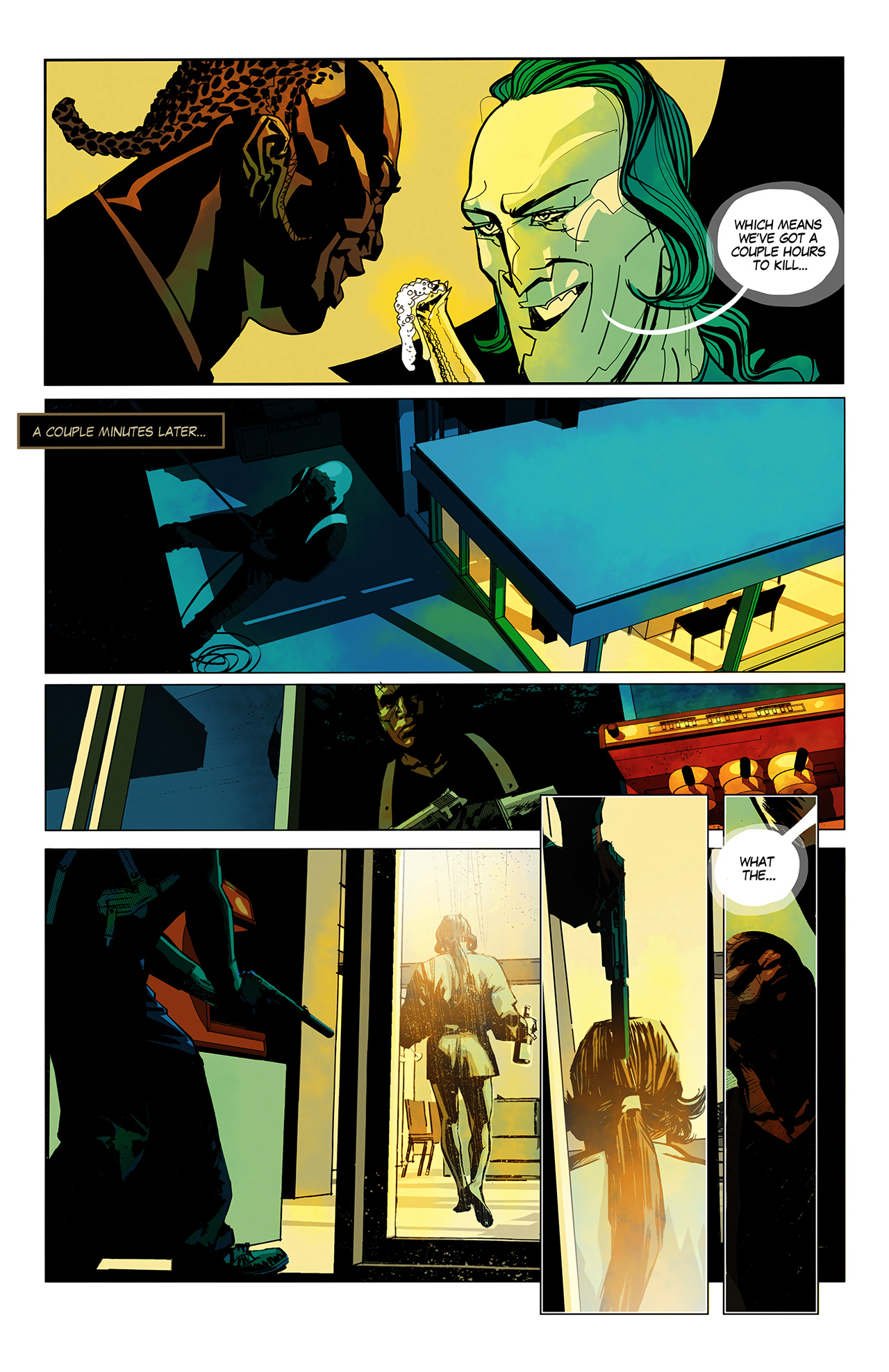 Read online Blue Estate comic -  Issue #7 - 10