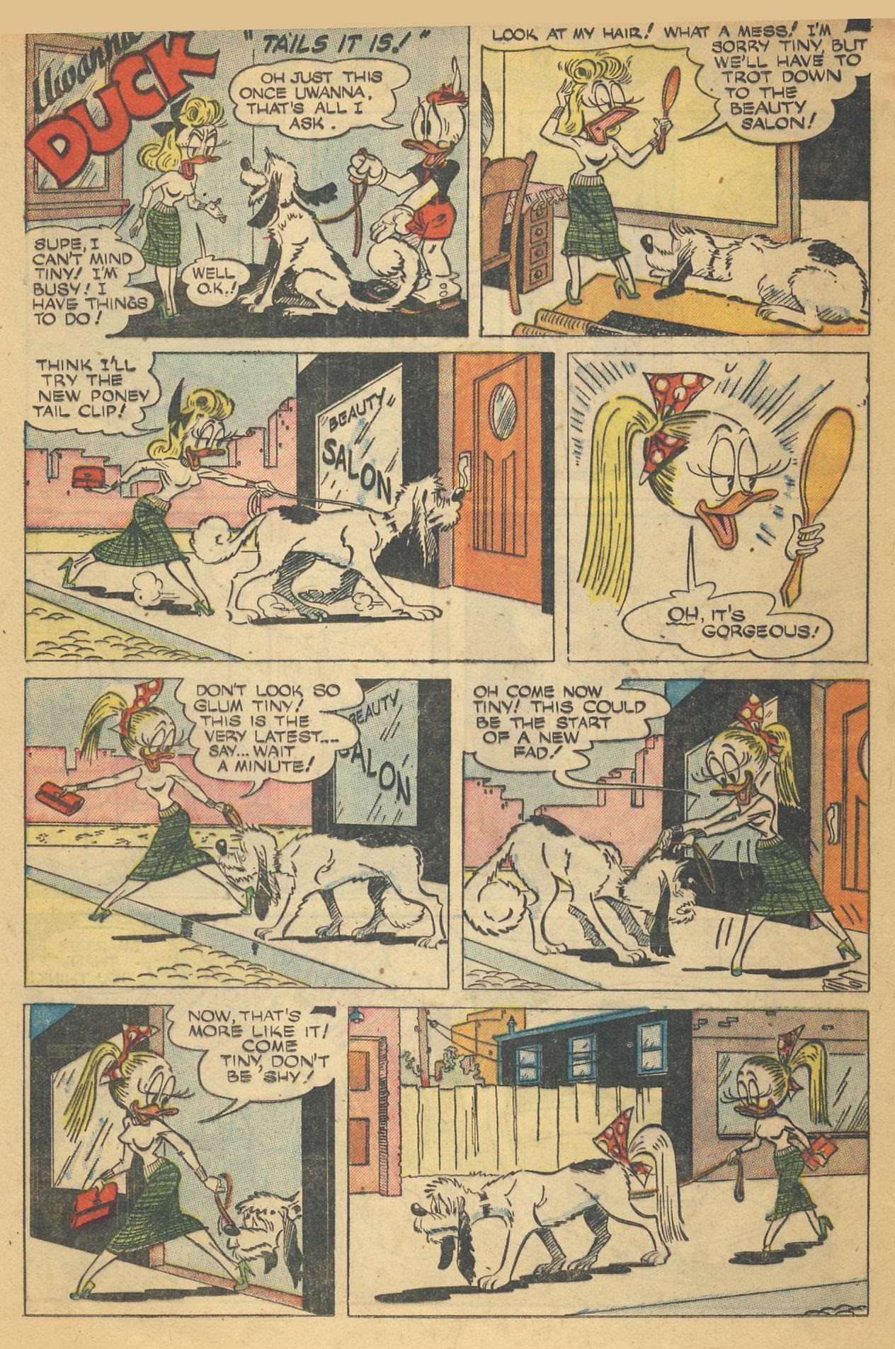 Read online Super Duck Comics comic -  Issue #54 - 16