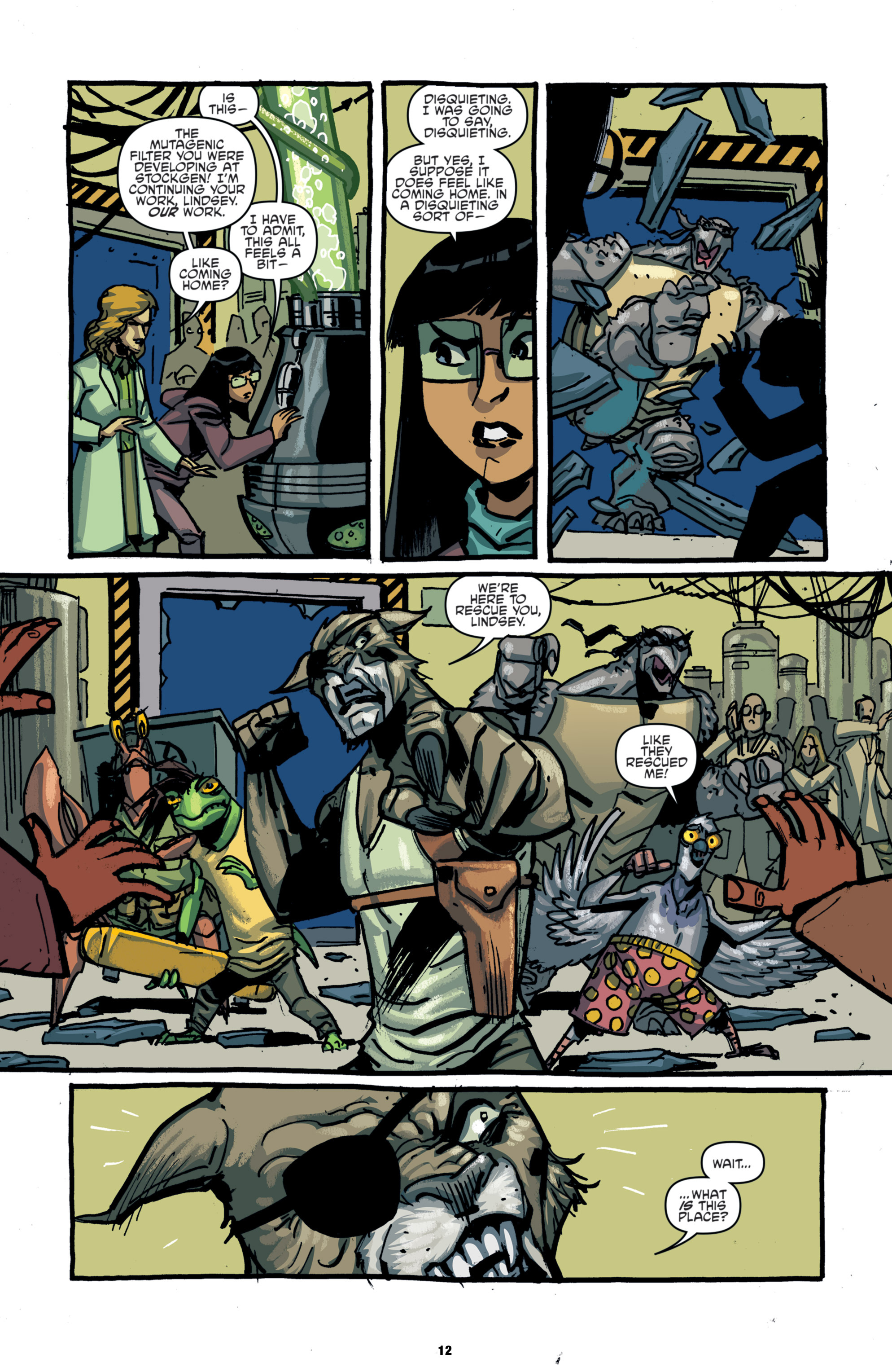 Read online Teenage Mutant Ninja Turtles: Mutanimals comic -  Issue #1 - 14
