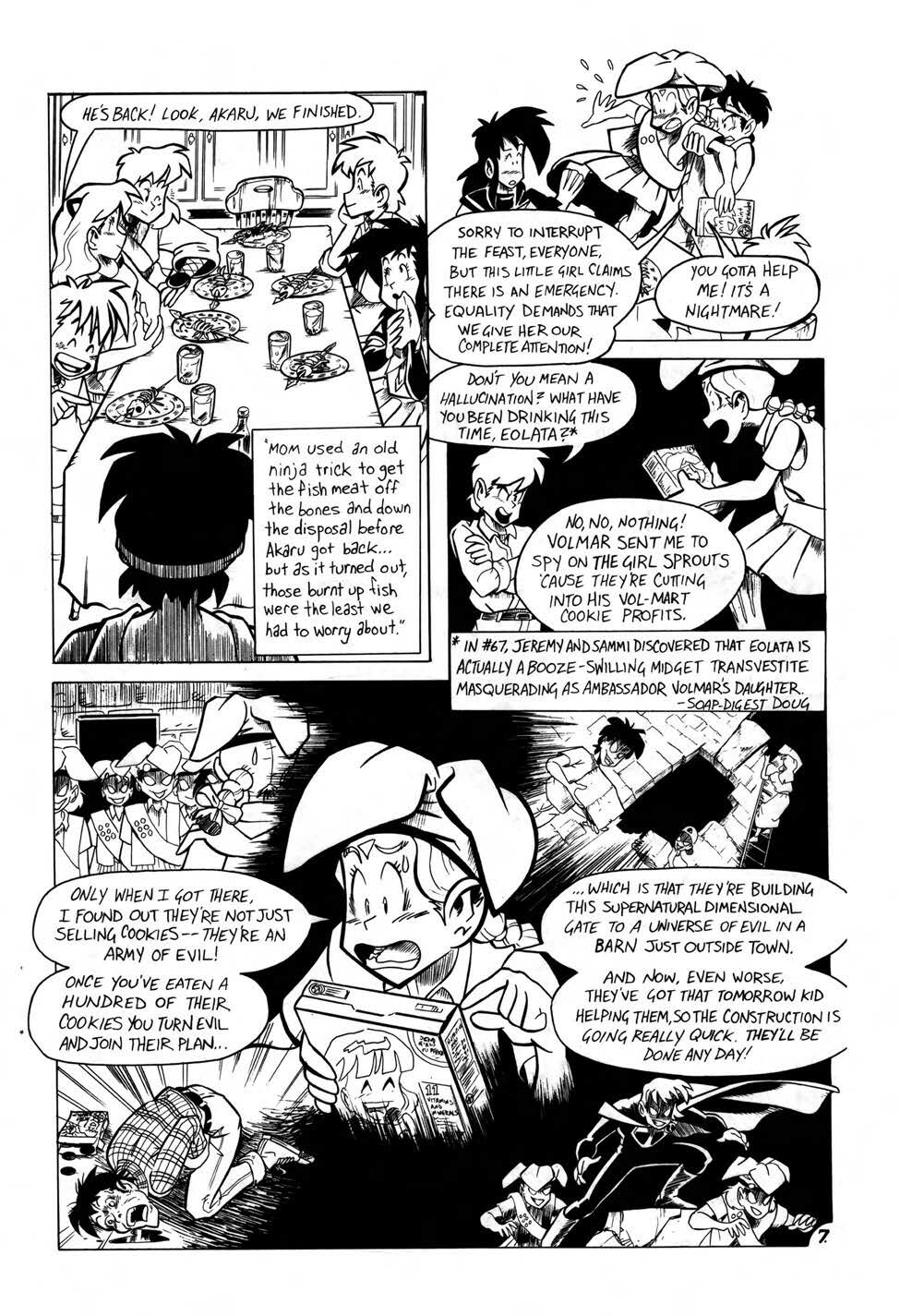 Read online Ninja High School (1986) comic -  Issue #73 - 8