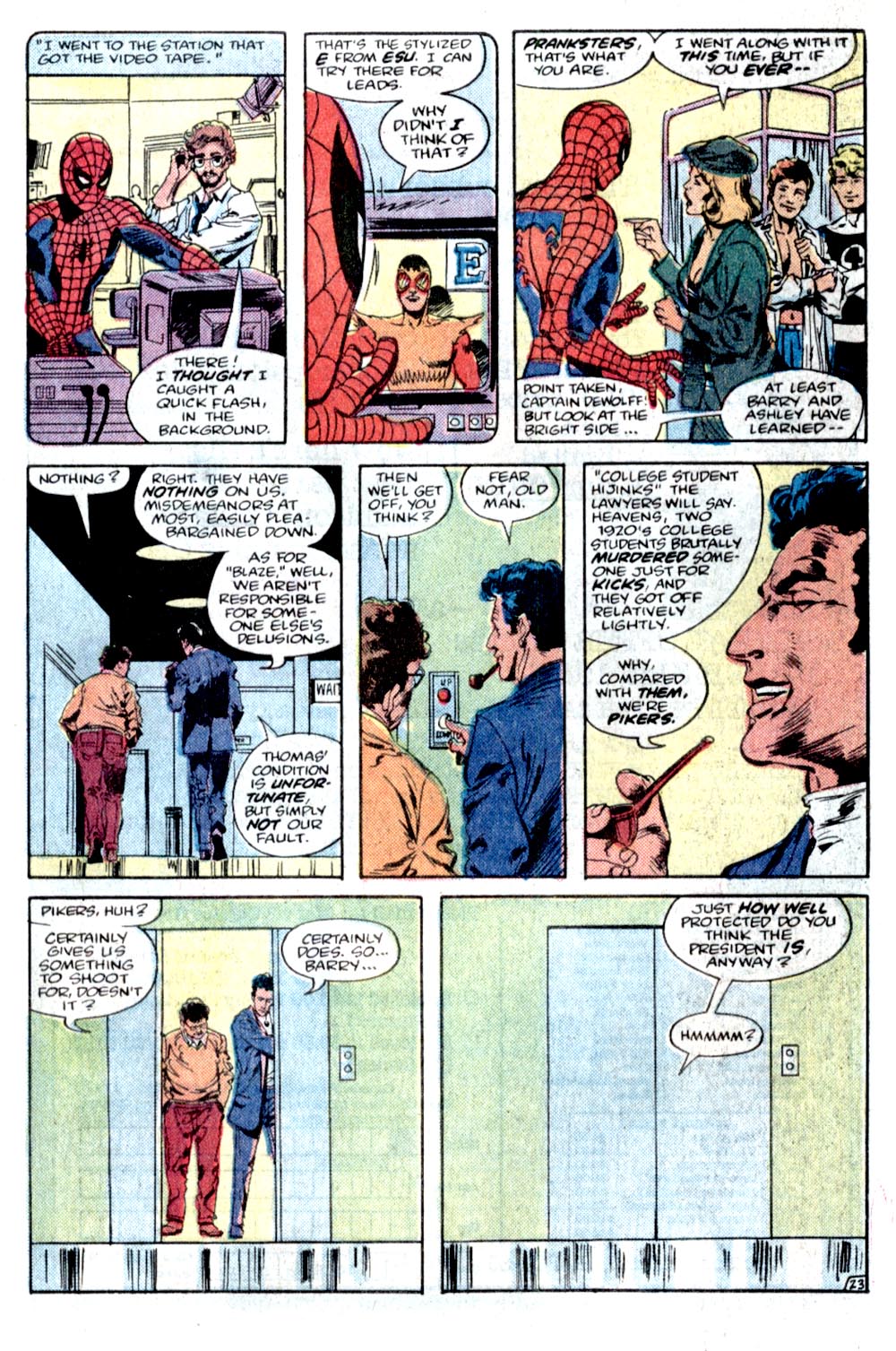 Read online The Spectacular Spider-Man (1976) comic -  Issue #103 - 24