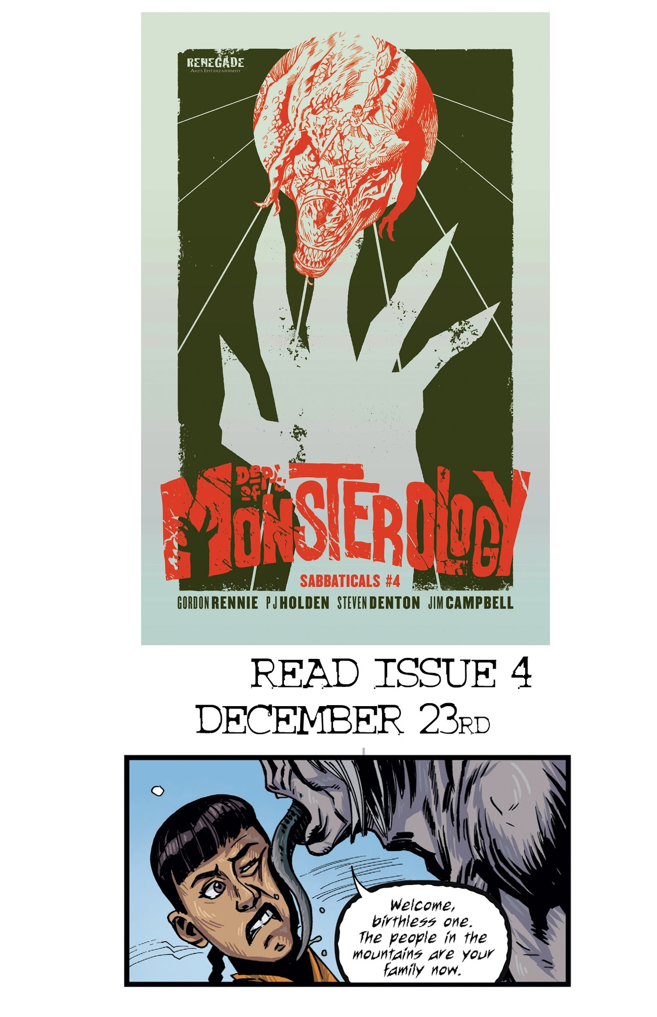 Read online Dept. of Monsterology: Sabbaticals comic -  Issue #3 - 27