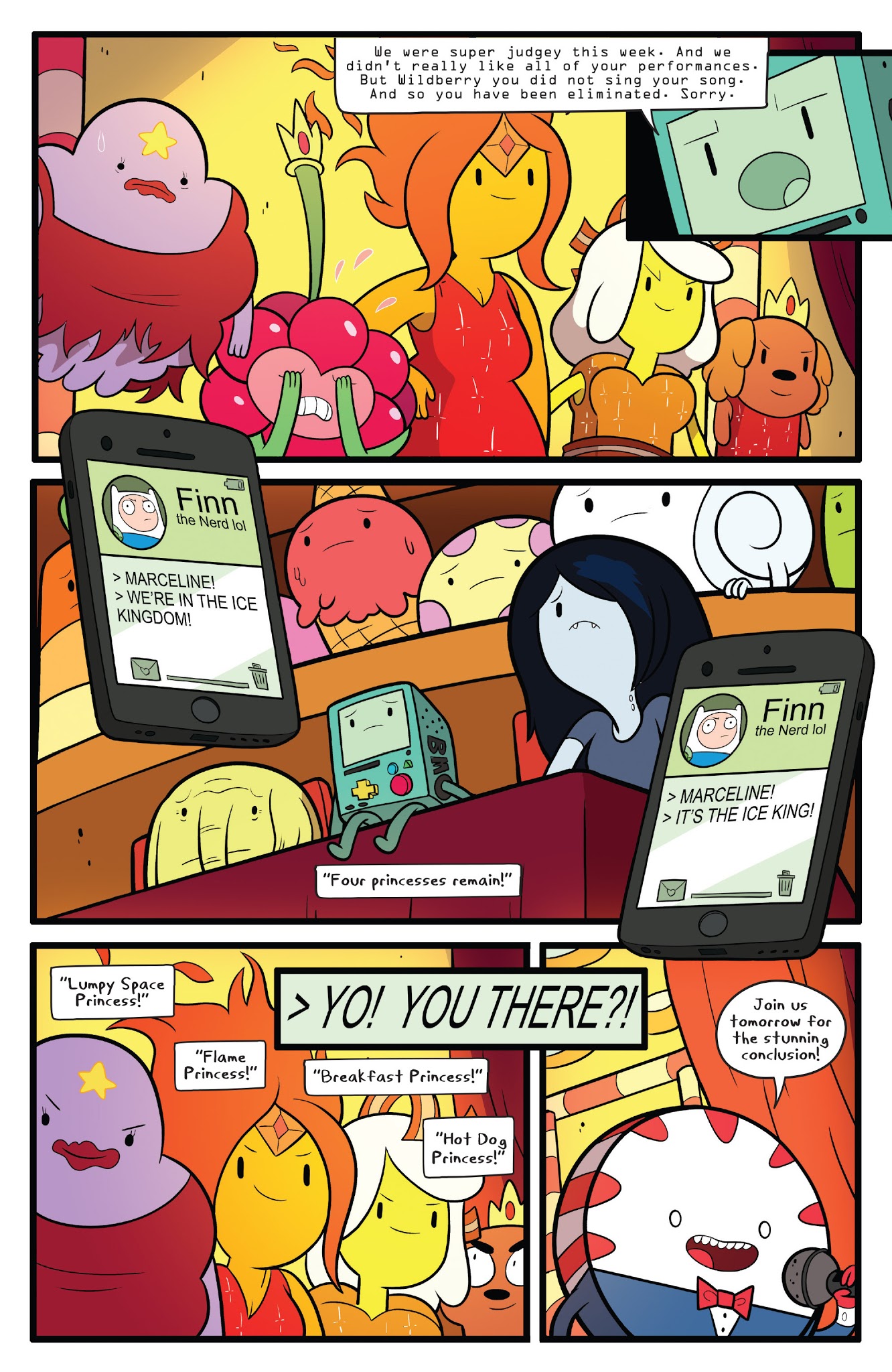 Read online Adventure Time comic -  Issue #64 - 23