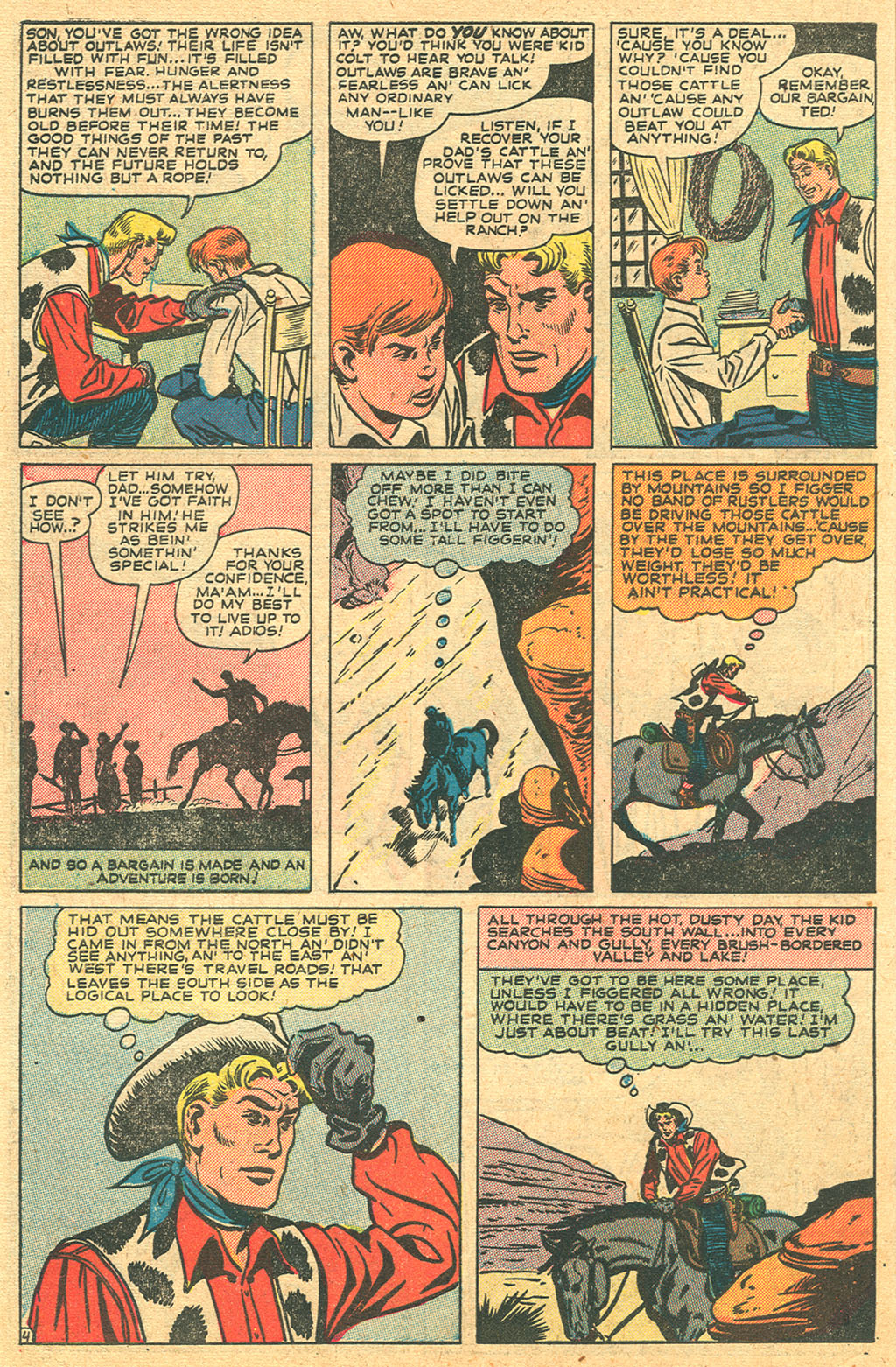 Read online Kid Colt Outlaw comic -  Issue #9 - 6