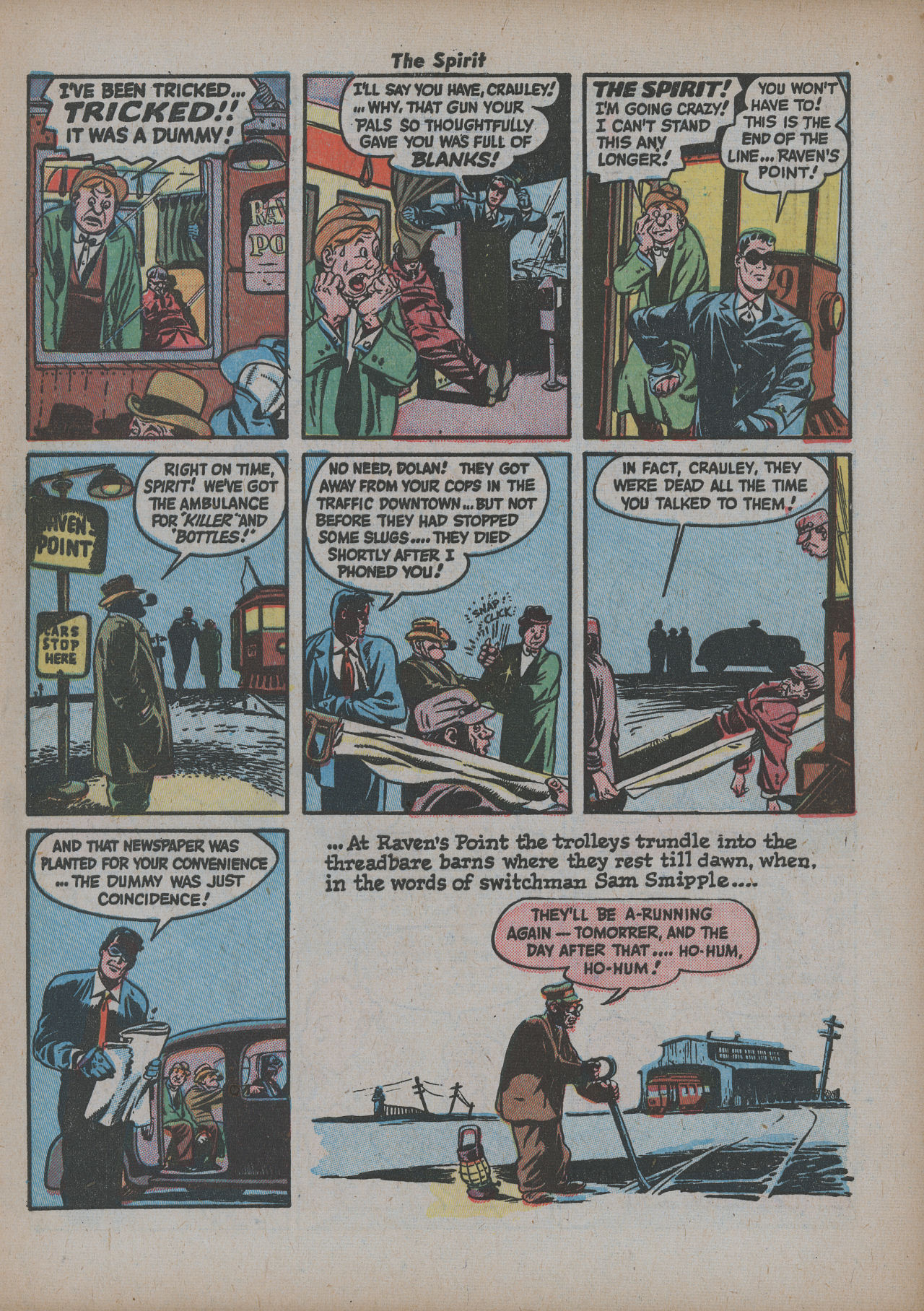 Read online The Spirit (1944) comic -  Issue #19 - 9