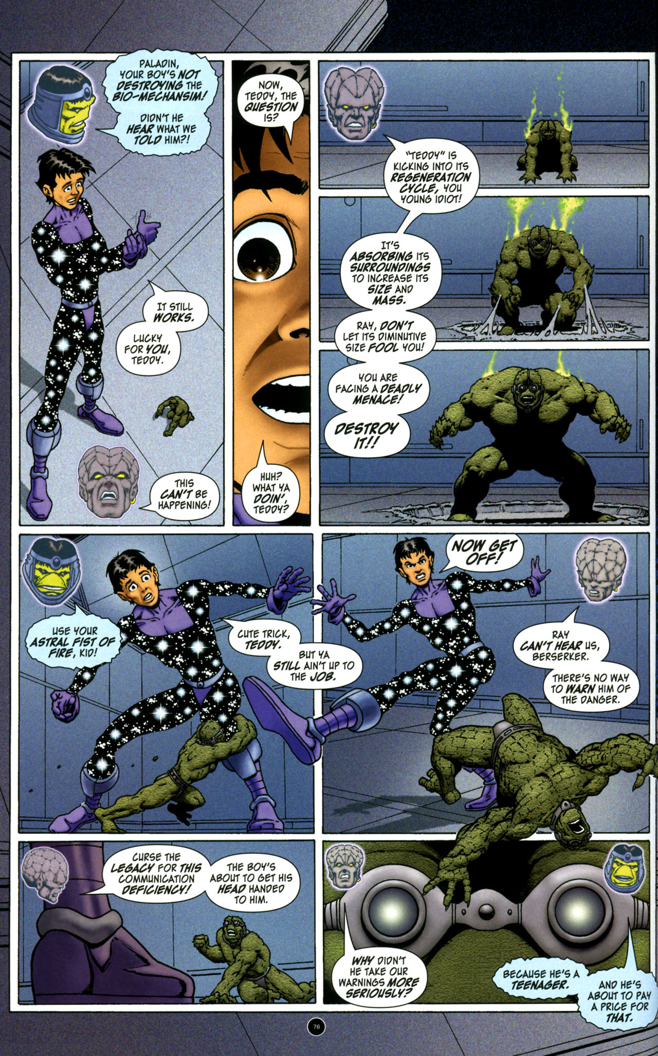 Read online Kid Kosmos: Kidnapped comic -  Issue # TPB - 71