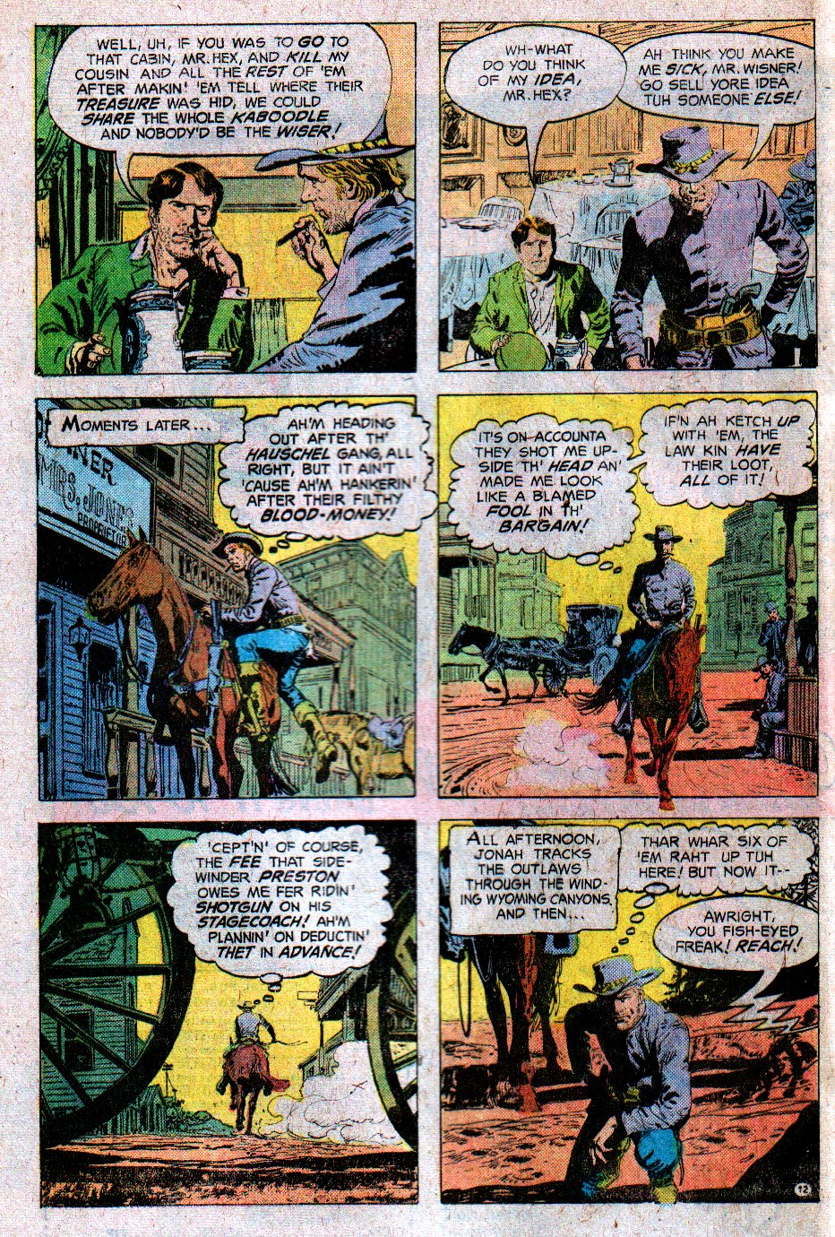 Read online Weird Western Tales (1972) comic -  Issue #28 - 13