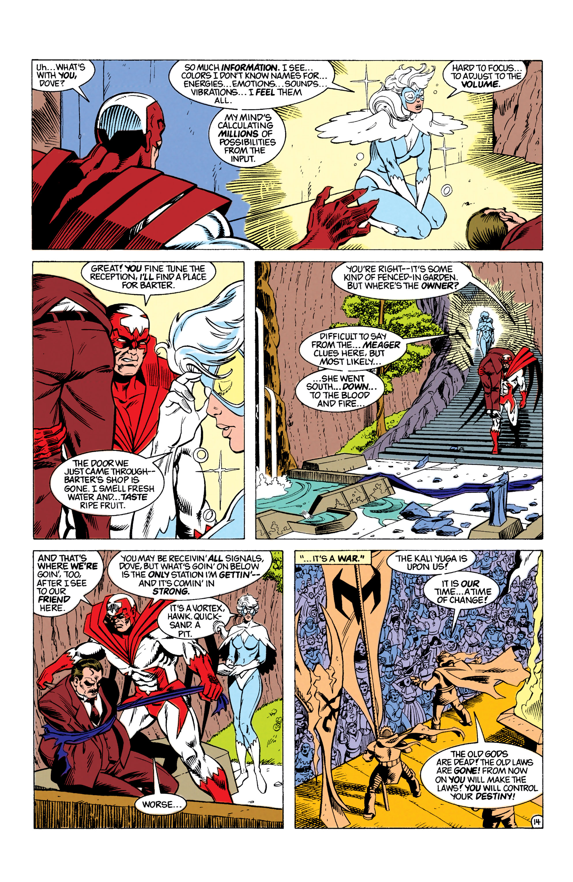 Read online Hawk and Dove (1989) comic -  Issue #14 - 15