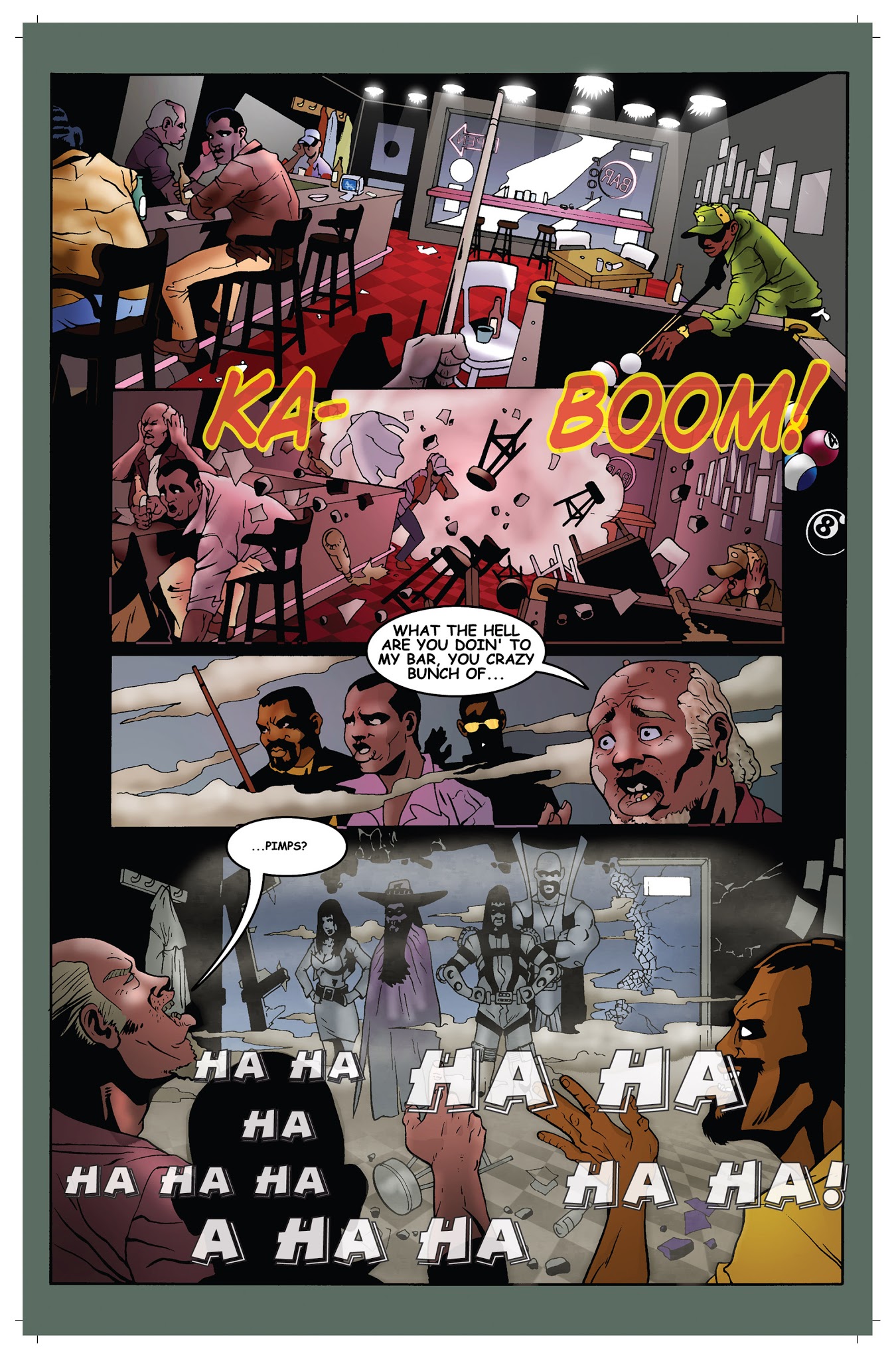 Read online Return of the Super Pimps comic -  Issue #2 - 22