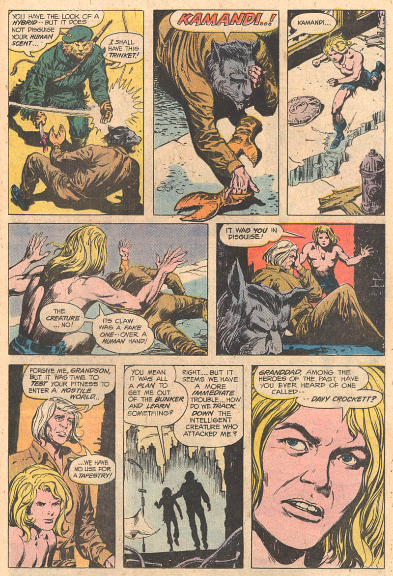 Read online Kamandi, The Last Boy On Earth comic -  Issue #49 - 15