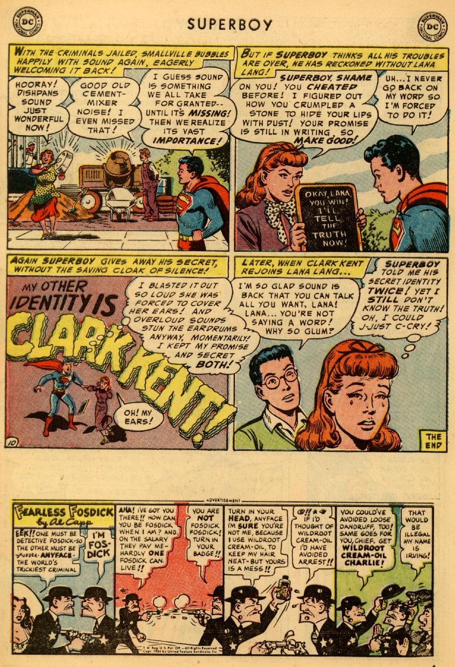 Read online Superboy (1949) comic -  Issue #32 - 11