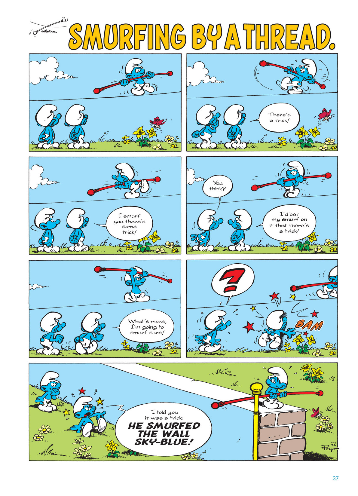 Read online The Smurfs comic -  Issue #11 - 37