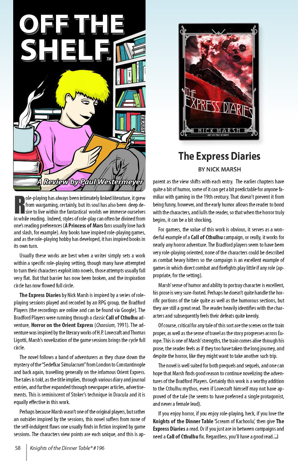 Read online Knights of the Dinner Table comic -  Issue #196 - 60