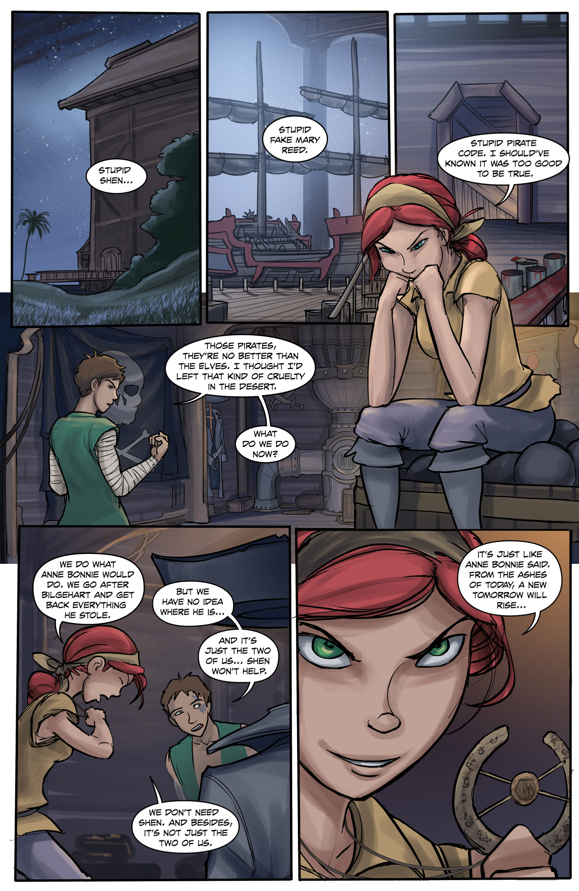Read online Anne Bonnie comic -  Issue # _TPB 1 (Part 2) - 36