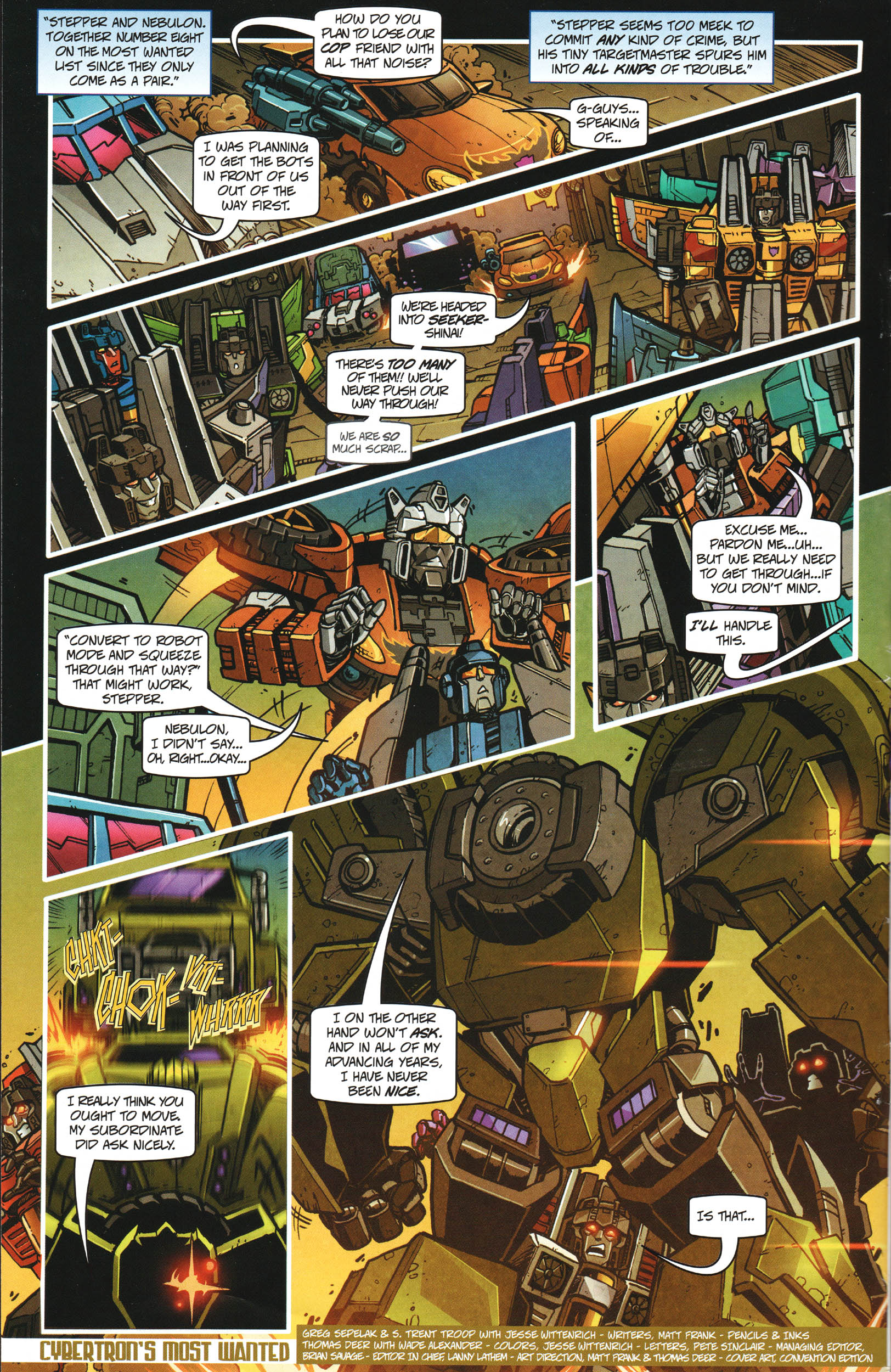 Read online Transformers: Timelines comic -  Issue #11 - 3