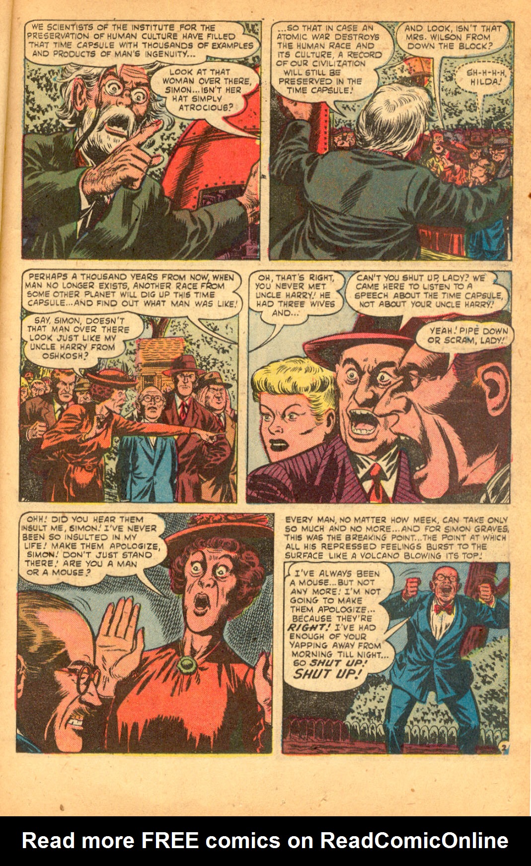 Read online Uncanny Tales comic -  Issue #7 - 19