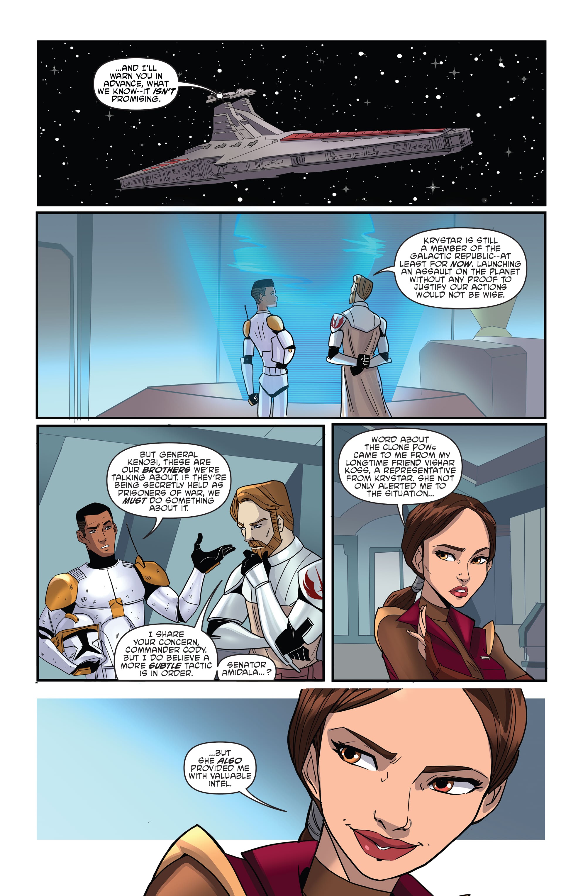 Read online Star Wars Adventures: The Clone Wars-Battle Tales comic -  Issue #3 - 6