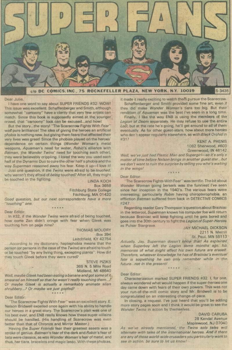 Read online The Super Friends comic -  Issue #37 - 27