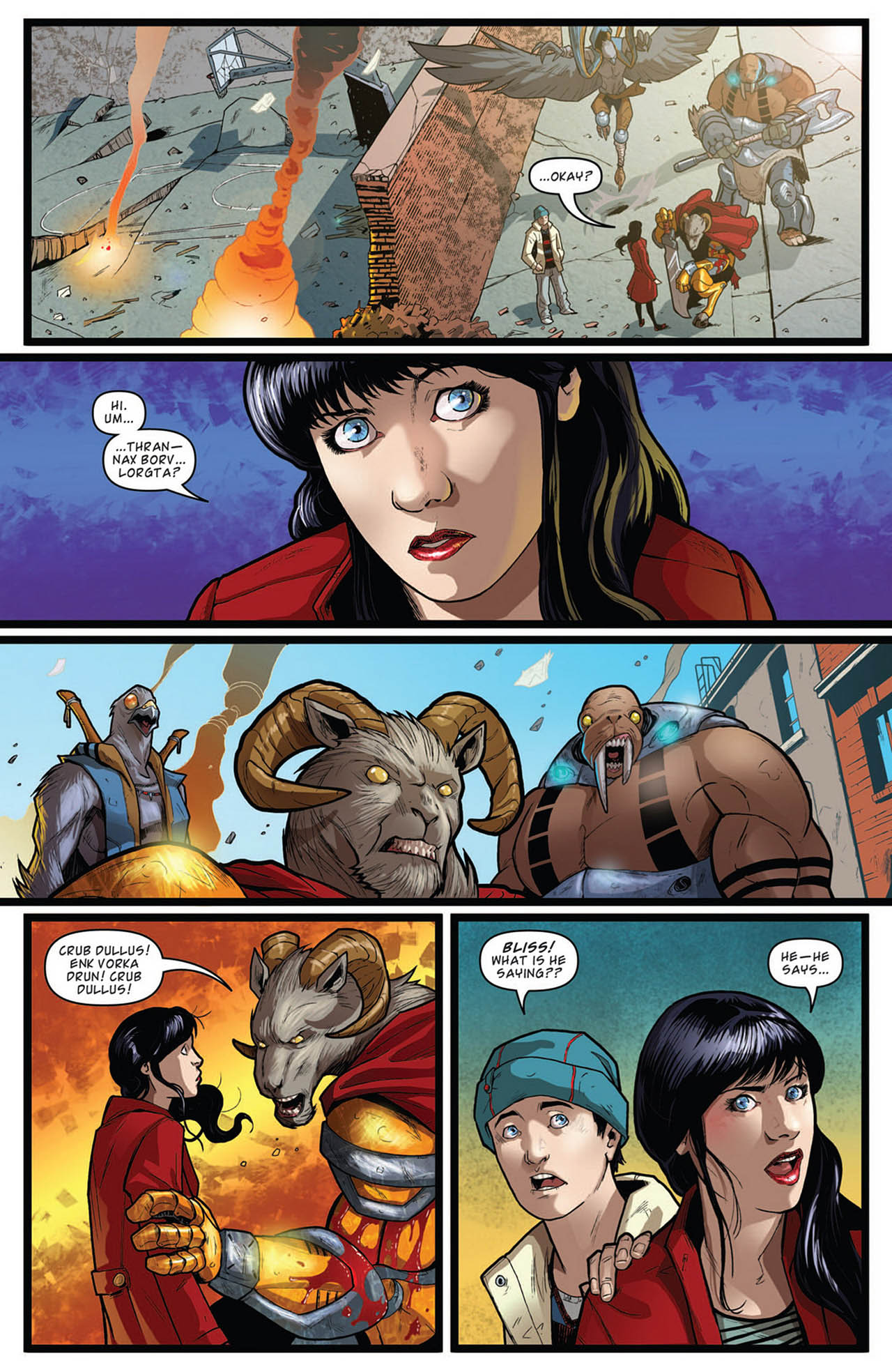 Read online Battle Beasts comic -  Issue #1 - 31