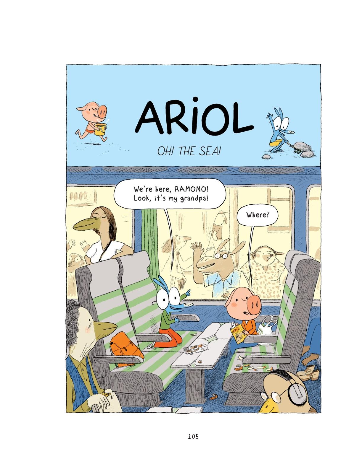 Read online Ariol comic -  Issue # TPB 2 - 107