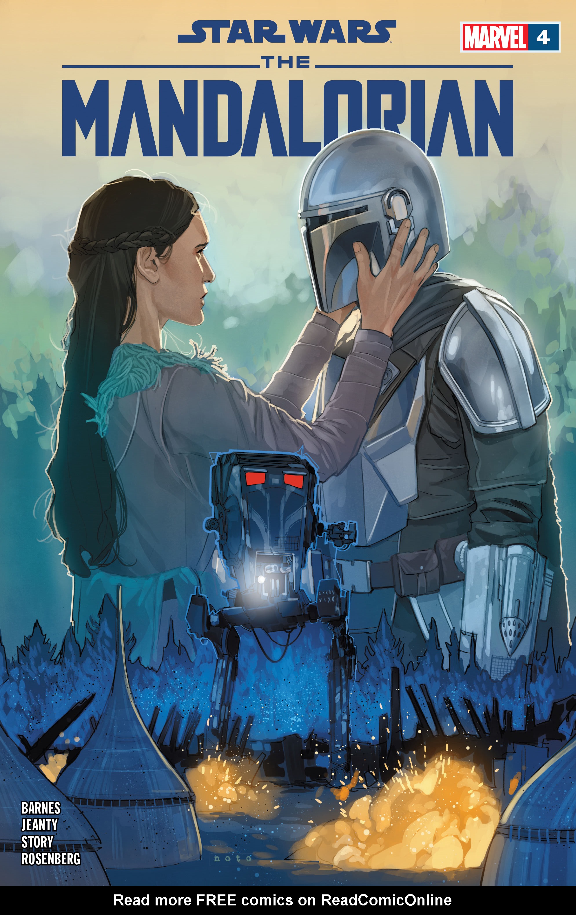 Read online Star Wars: The Mandalorian comic -  Issue #4 - 1