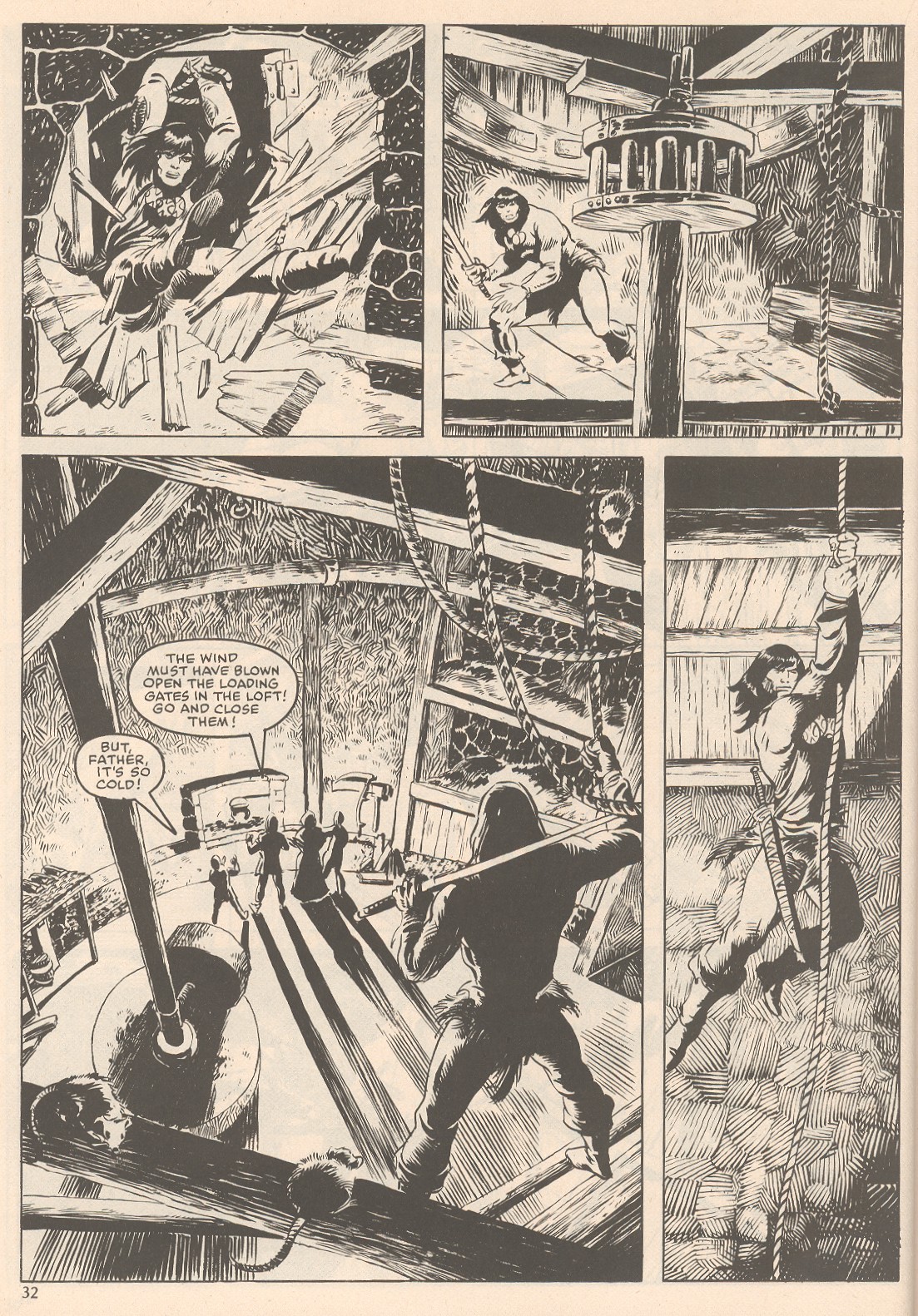 Read online The Savage Sword Of Conan comic -  Issue #105 - 32