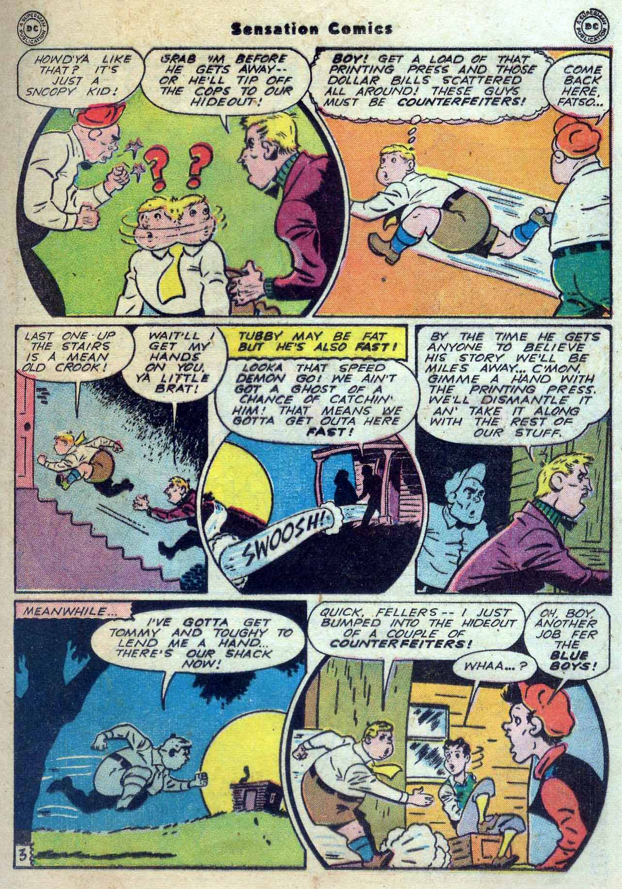 Read online Sensation (Mystery) Comics comic -  Issue #56 - 19