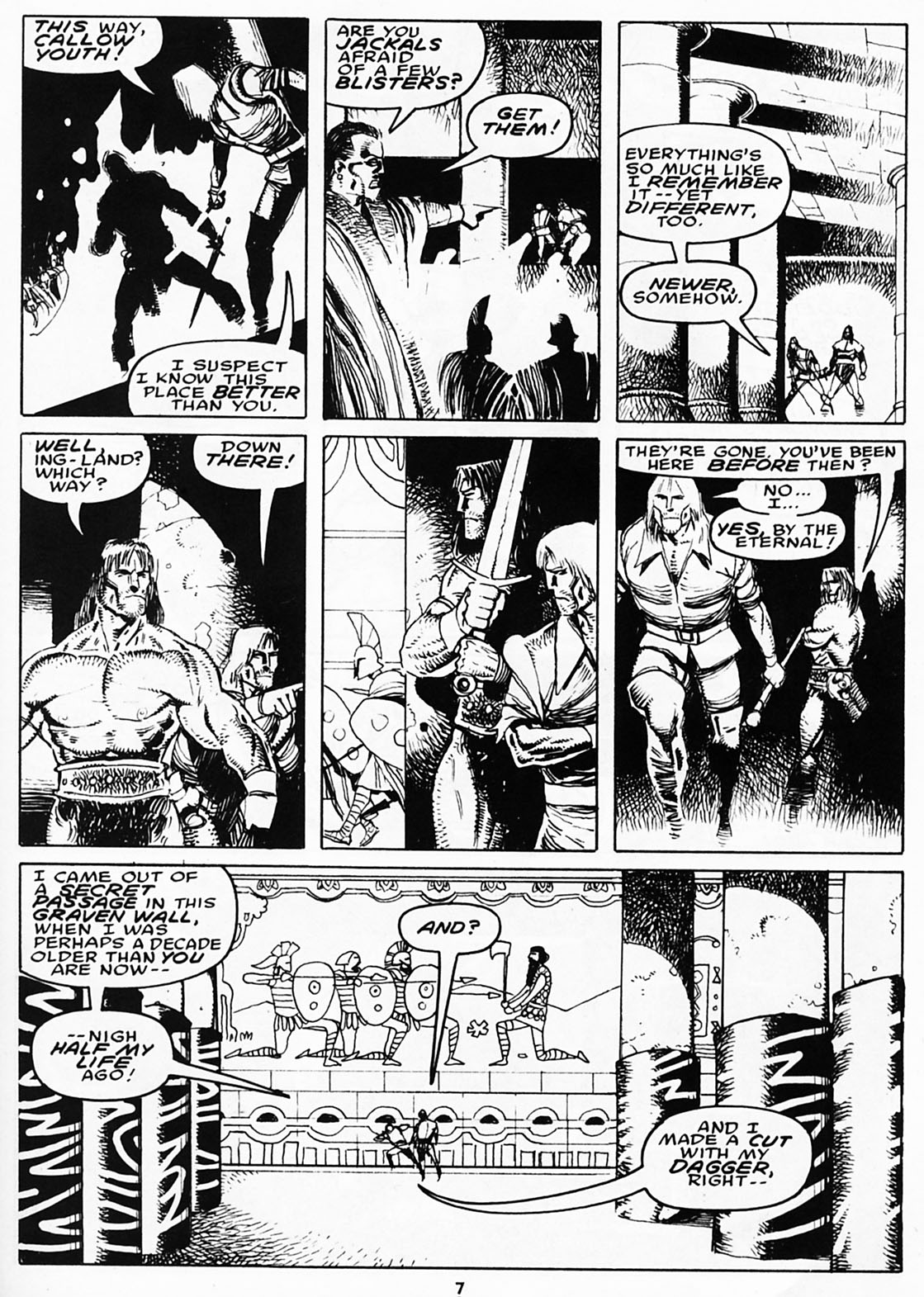 The Savage Sword Of Conan issue 220 - Page 8