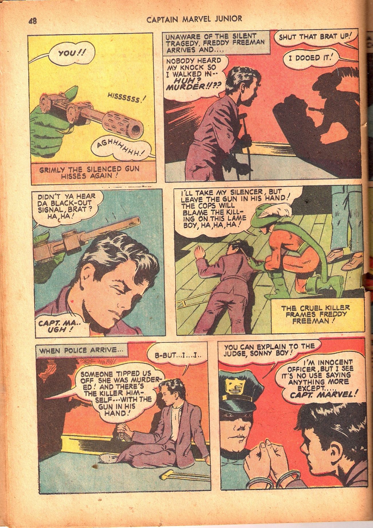 Read online Captain Marvel, Jr. comic -  Issue #09 - 48